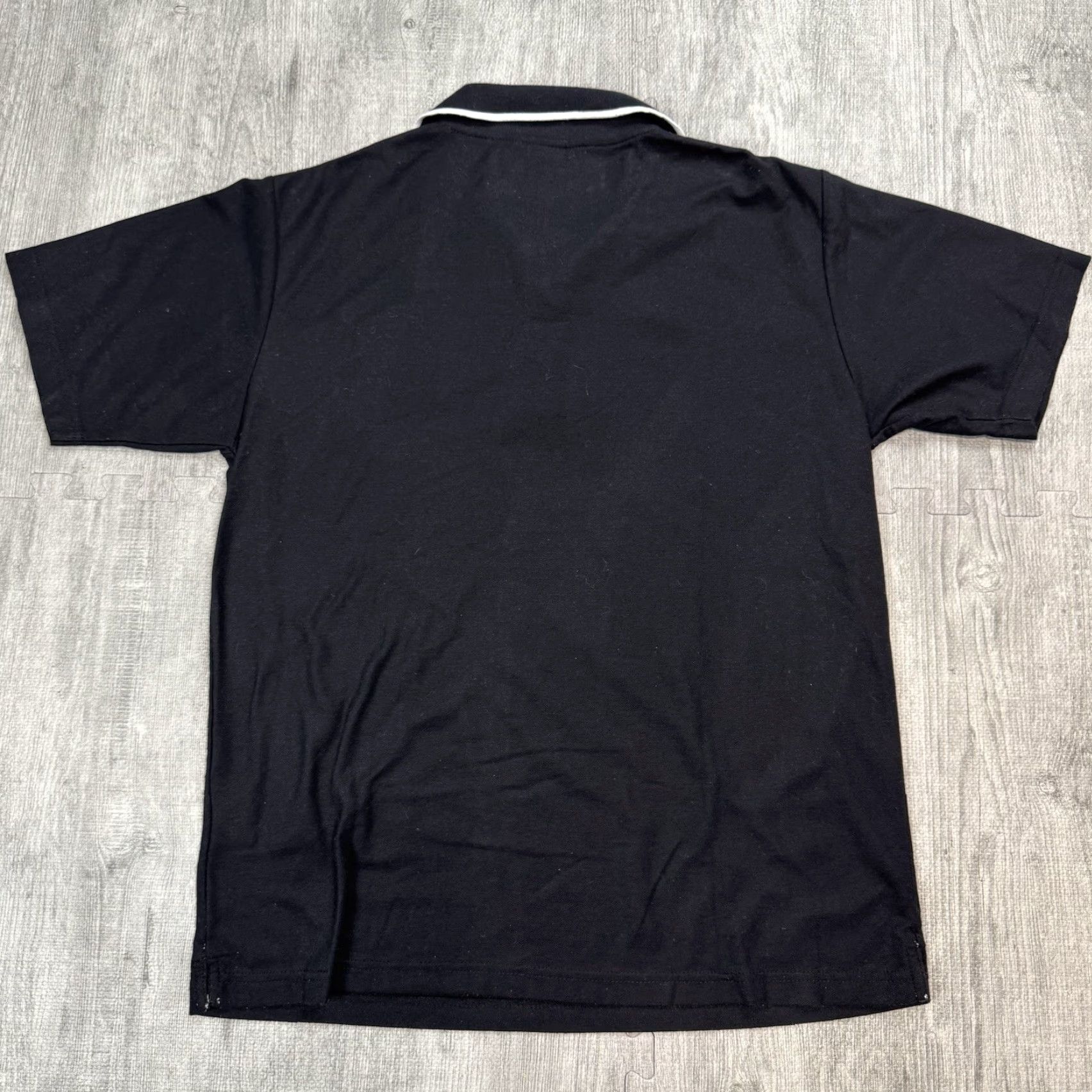 Vintage VINTAGE Manchester United Polo Shirt Men's Short Sleeve Black Embroidered Logo Size L Size US L / EU 52-54 / 3 - 5 Thumbnail