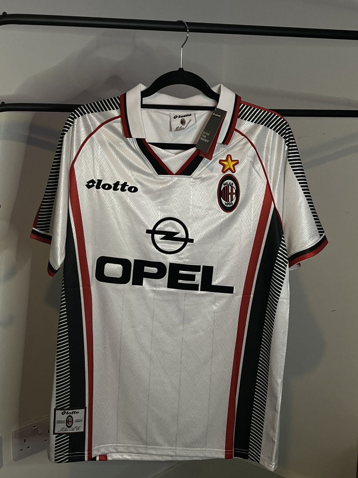 Lotto Sport AC Milan Special Retro Jersey Size US XL / EU 56 / 4 - 1 Thumbnail