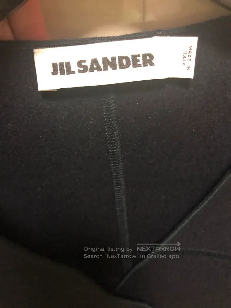 Jil Sander Jil Sander size 34 Dark blue coat Size S / US 4 / IT 40 - 4 Thumbnail