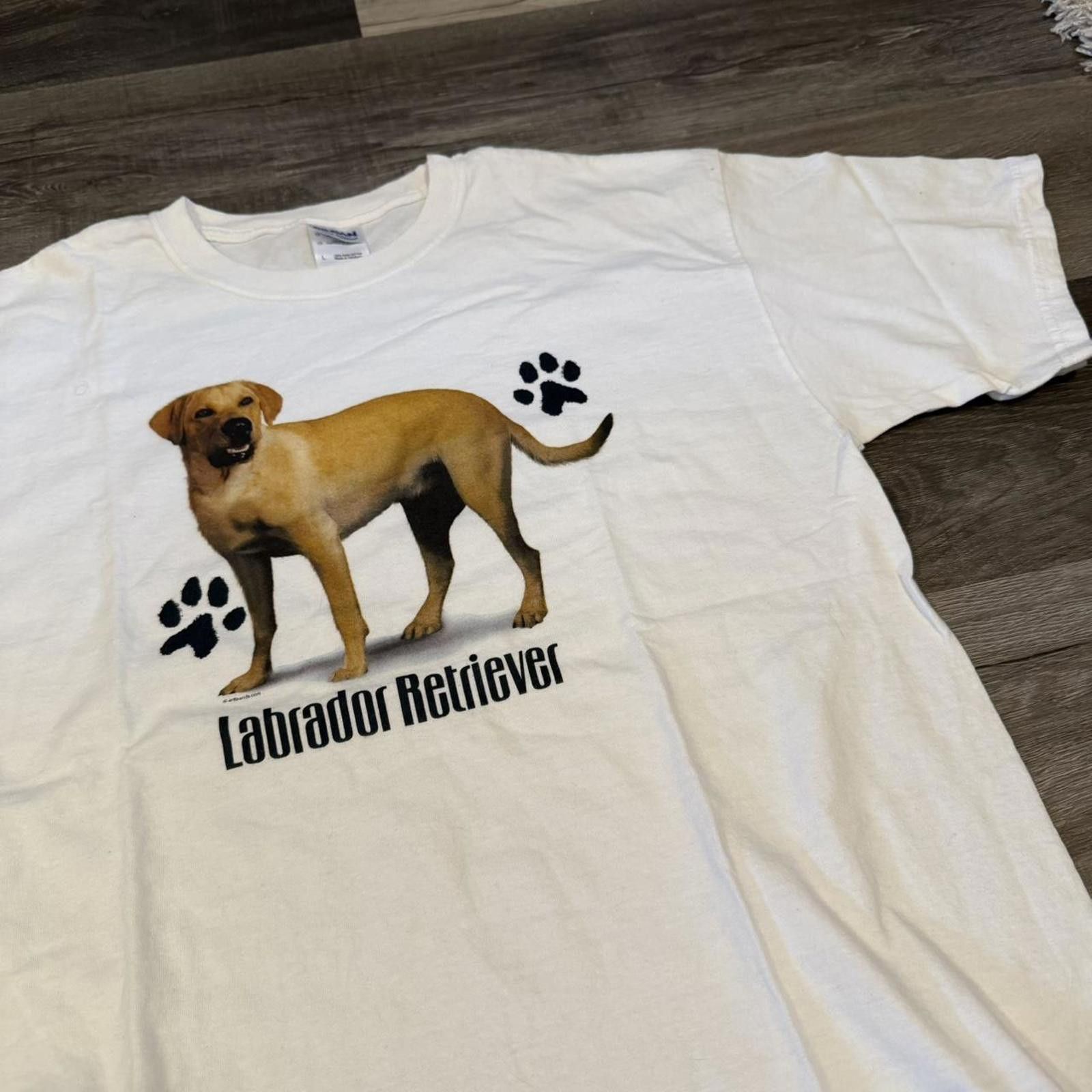 Other vintage Labrador retriever t shirt 00s L Size US L / EU 52-54 / 3 - 4 Thumbnail