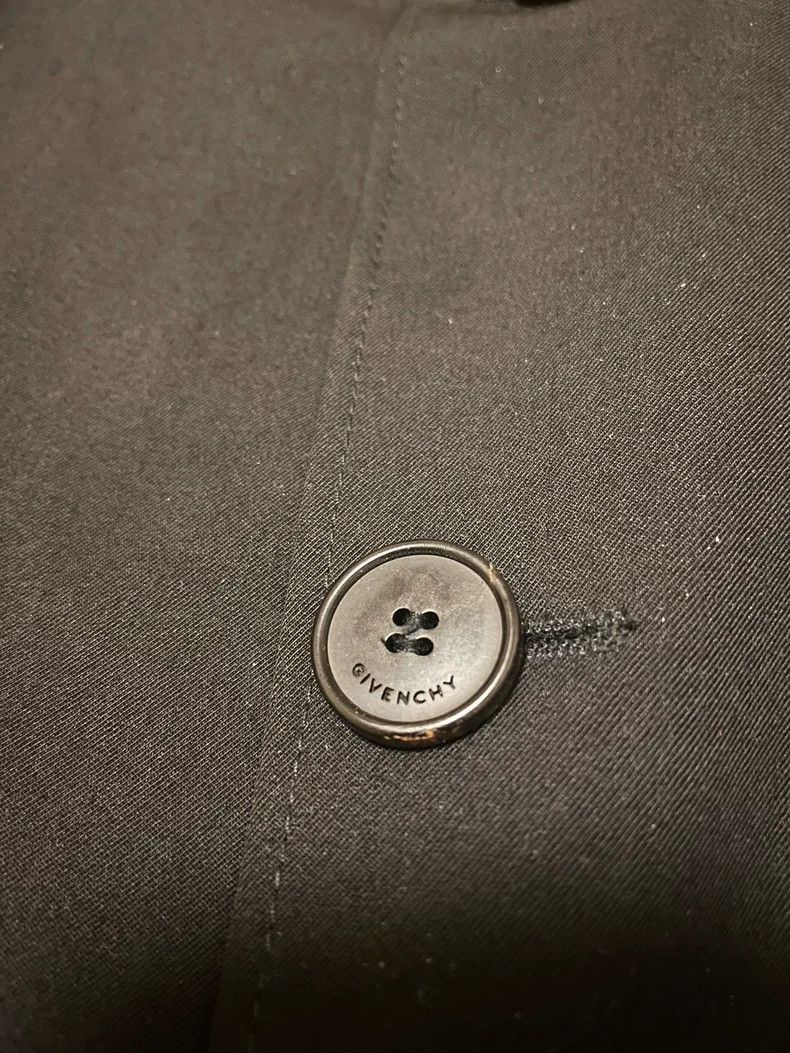 Givenchy Givenchy Black Wool Blazer Verified Wool Fabric Size US XL / EU 56 / 4 - 4 Thumbnail