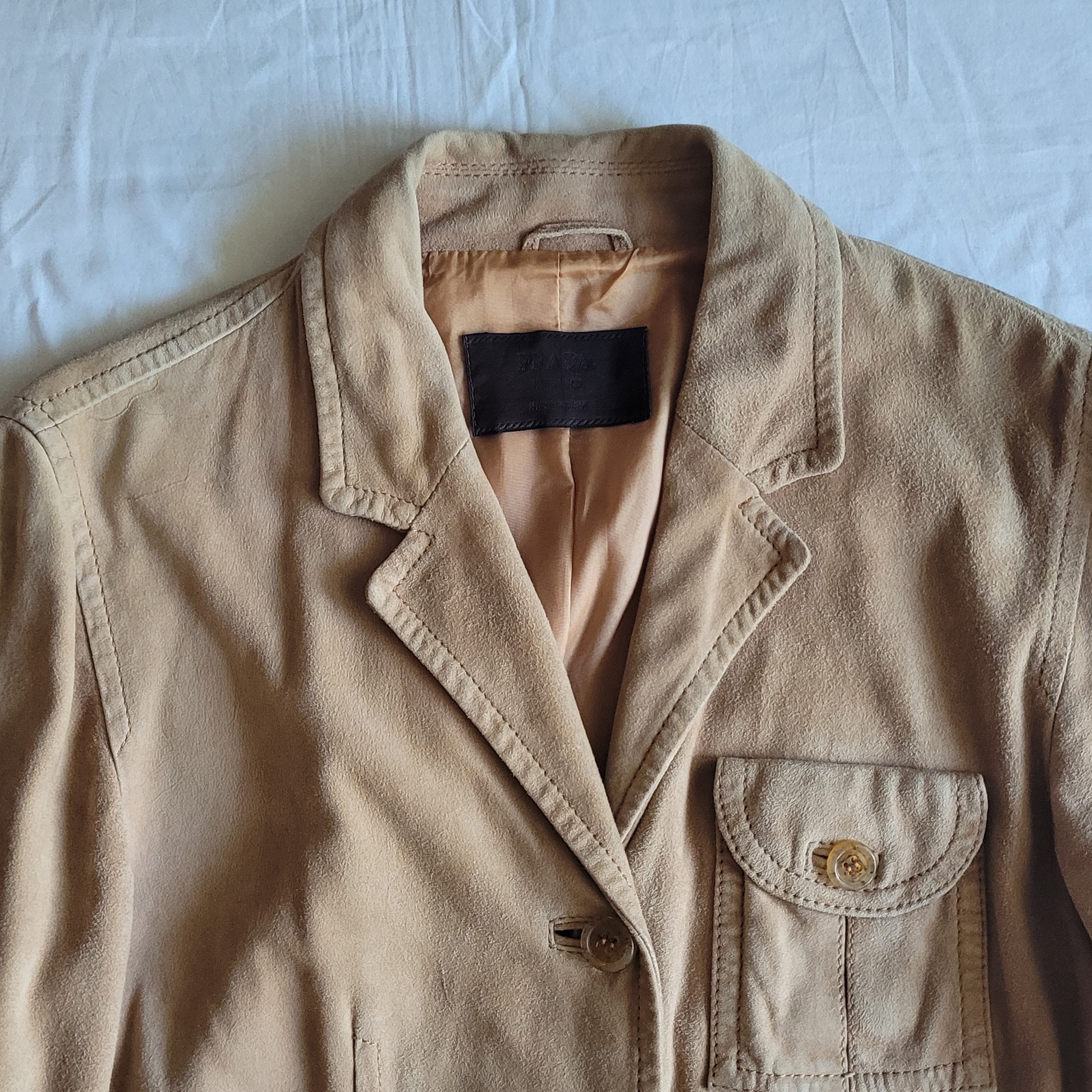 Prada Prada mainline suede chamois leather jacket Size M / US 6-8 / IT 42-44 - 3 Thumbnail