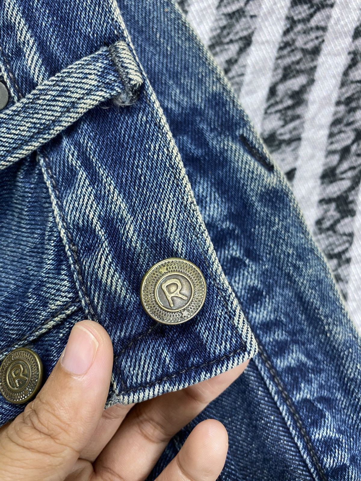 45rpm Vintage 45rpm Japan Distressed Denim Pants Size US 30 / EU 46 - 16 Thumbnail