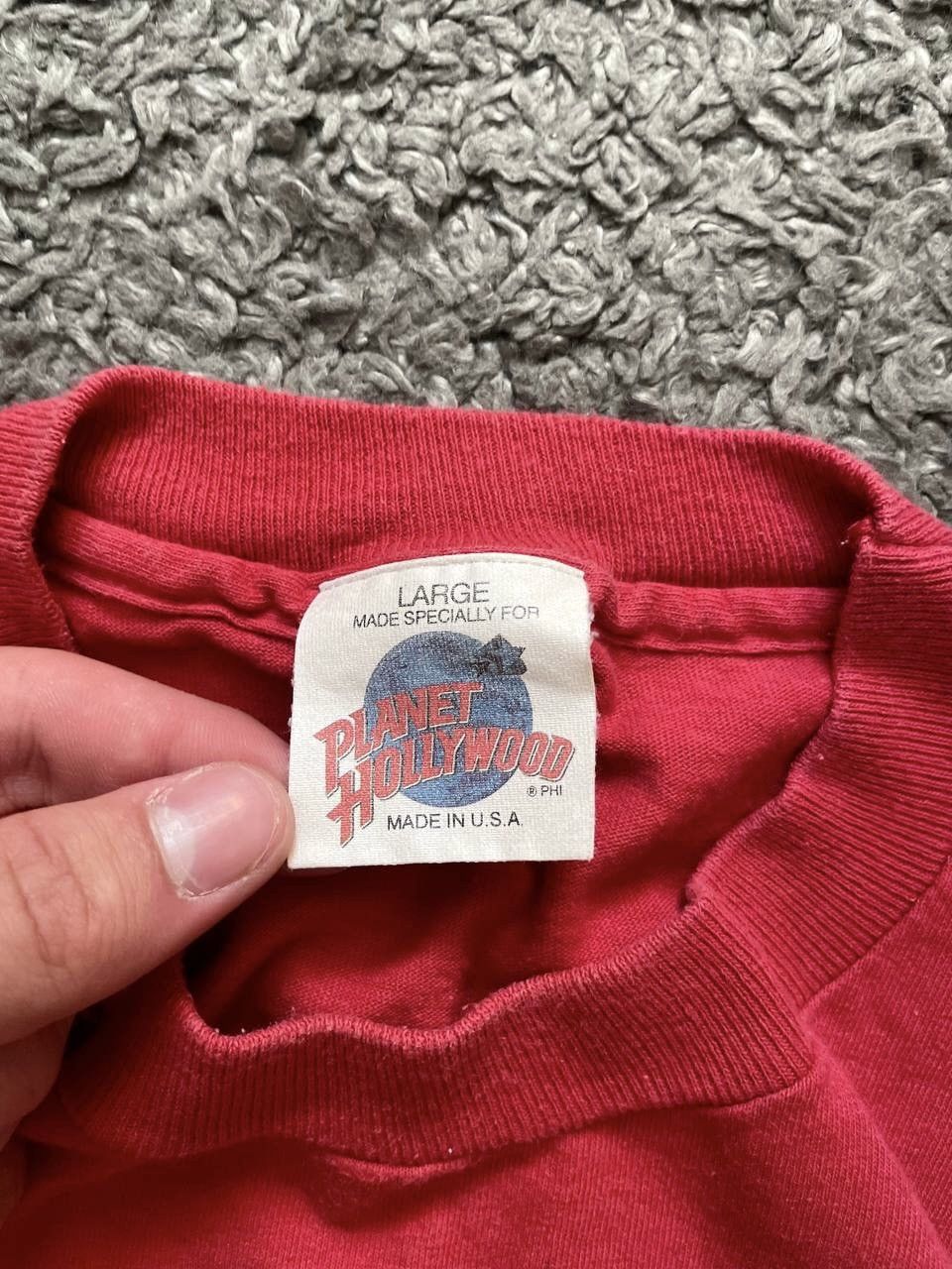 Planet Hollywood × Vintage 90s Planet Hollywood T-Shirt Streetwear Vintage Big Logo Y2k Size US L / EU 52-54 / 3 - 9 Thumbnail
