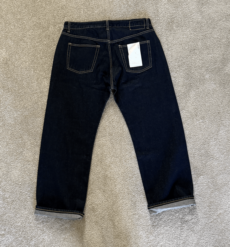 Uniform Bridge Uniform Bridge Jeans Japanese Selvedge Denim One Wash Indigo Size US 34 / EU 50 - 2 Thumbnail