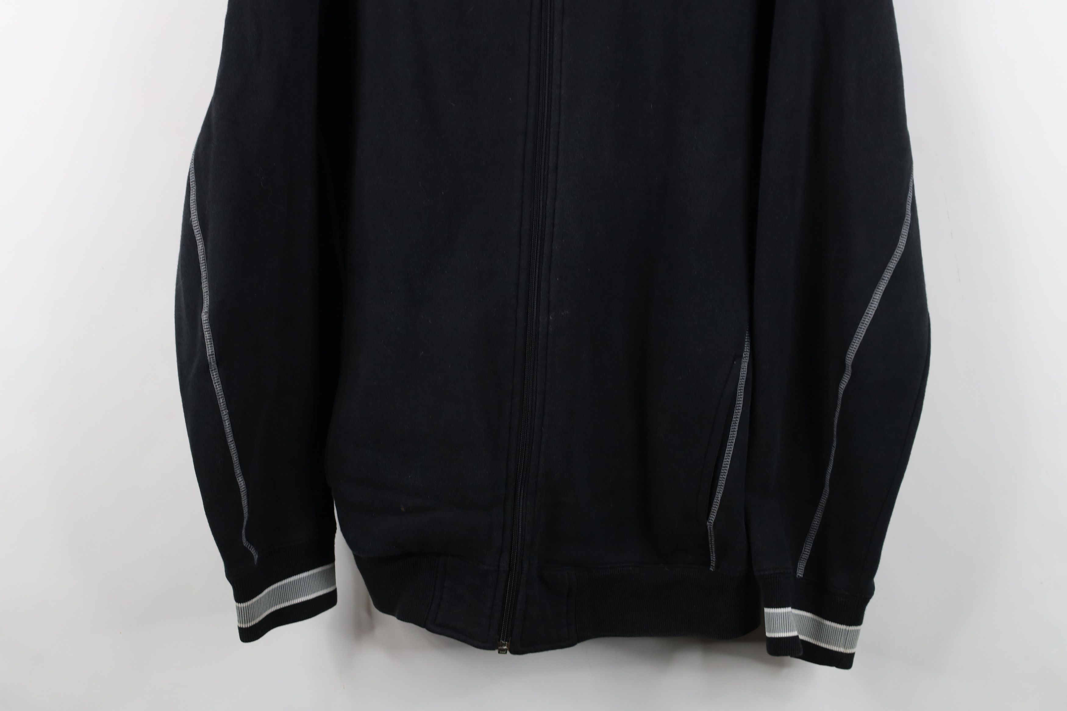 Kappa Vintage 90s Kappa Soccer Classic Logo Warm Up Jacket Black Size US L / EU 52-54 / 3 - 3 Thumbnail