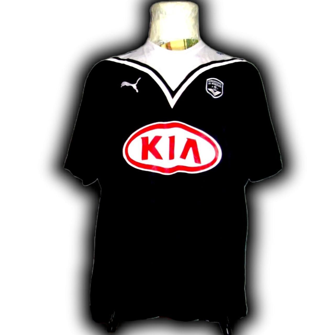 Puma Fc Bordeaux De Girondins France 2009 2010 Home Shirt Jersey Size US L / EU 52-54 / 3 - 2 Thumbnail