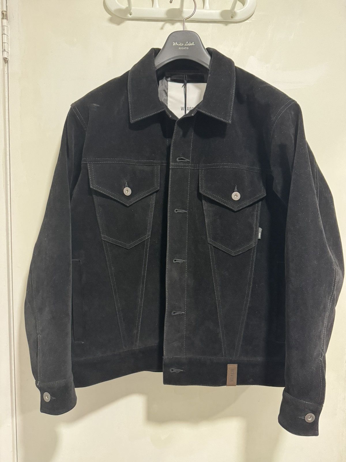 Wtaps WTAPS Synthetic Suede Leather Jacket Size 01 Size US S / EU 44-46 / 1 - 10 Thumbnail