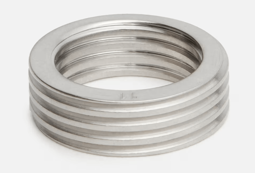 Maison Margiela Maison Margiela Bolt And Nut Ring size 3 Size ONE SIZE - 3 Thumbnail