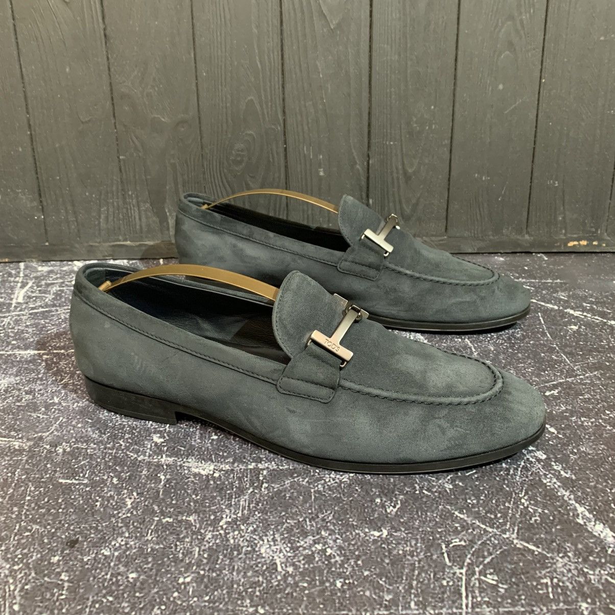 Tod's Tod’s Men’s Suede Loafers 8.5 Size 42.5 EU Size US 8.5 / EU 41-42 - 4 Thumbnail
