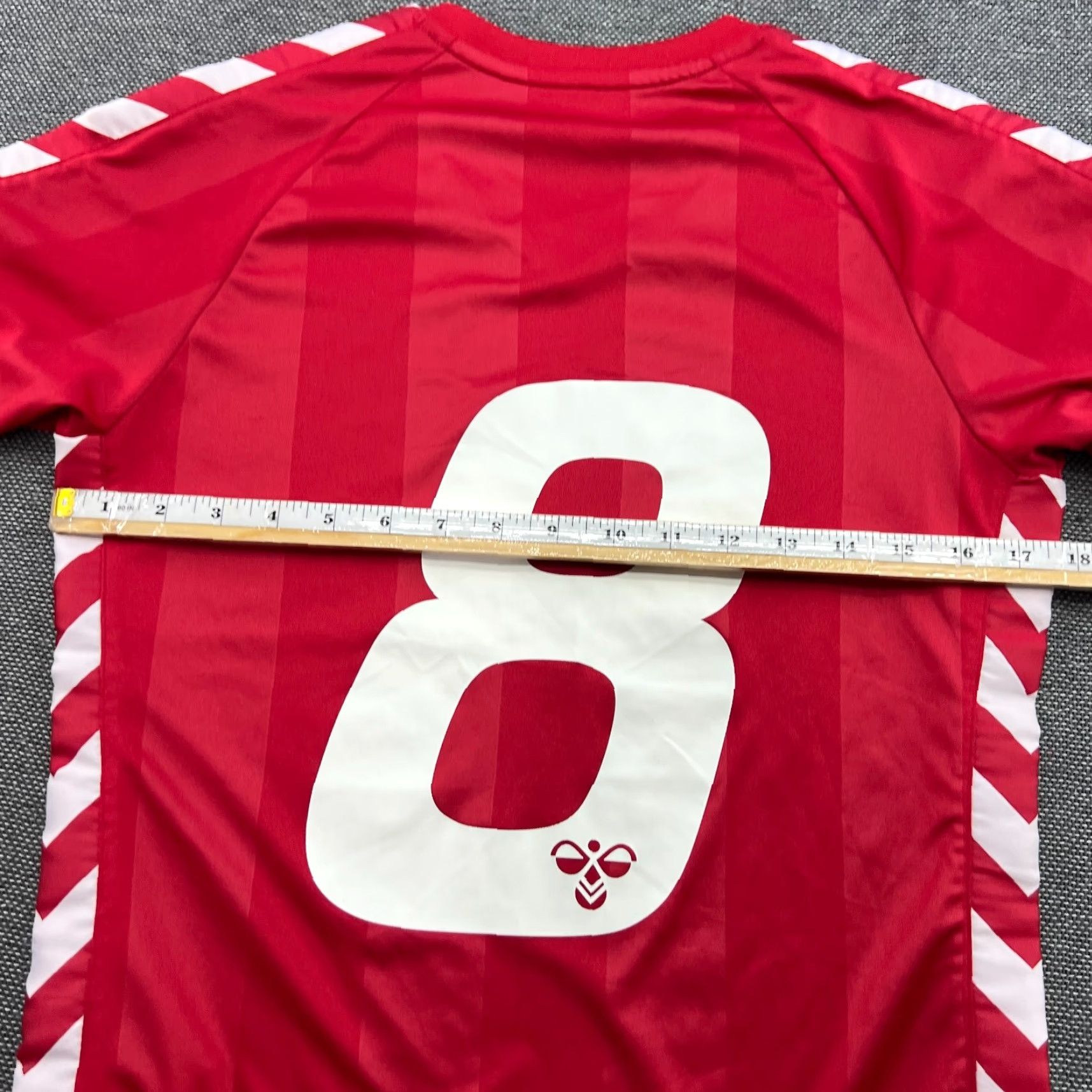 Hummel Hummel Denmark 1983-1984 Home Jersey Football Mens XS Re-Issue Adult Shirt Retro Shirt XS Red Football Mens XS Red Jersey Polo Shirts Nike Size US XS / EU 42 / 0 - 7 Thumbnail