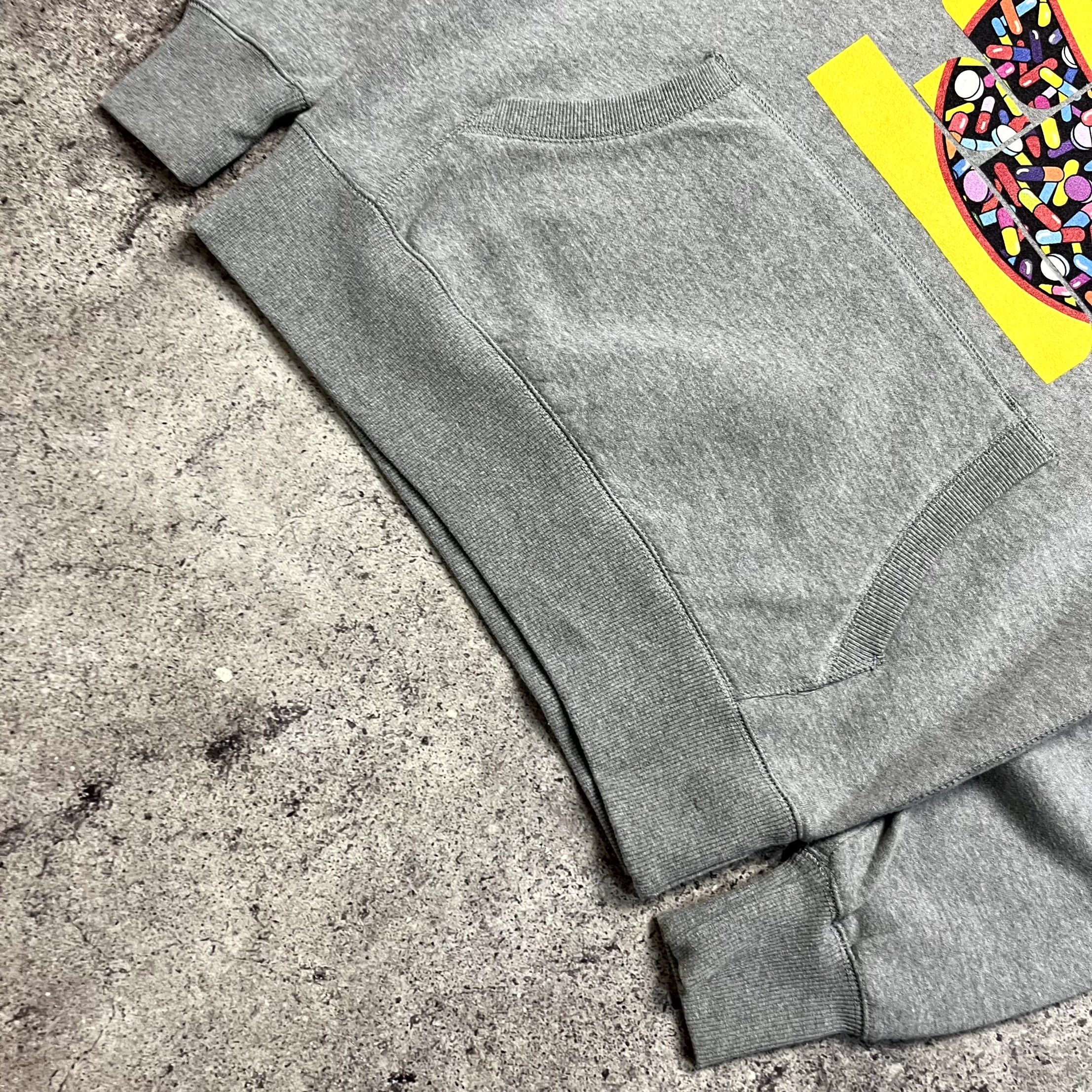 Vintage Looking For Molly Hoodie Grey Sweatshirt Streetwear Size M Size US M / EU 48-50 / 2 - 3 Thumbnail