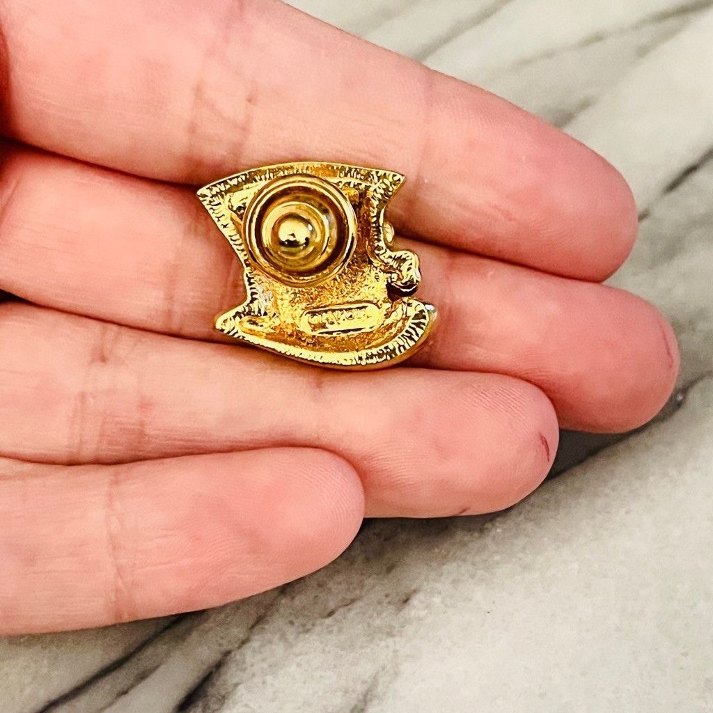 Jewelry Vintage Avon St Patricks Day Hat Pin Gold Toned Metal Size ONE SIZE - 5 Thumbnail