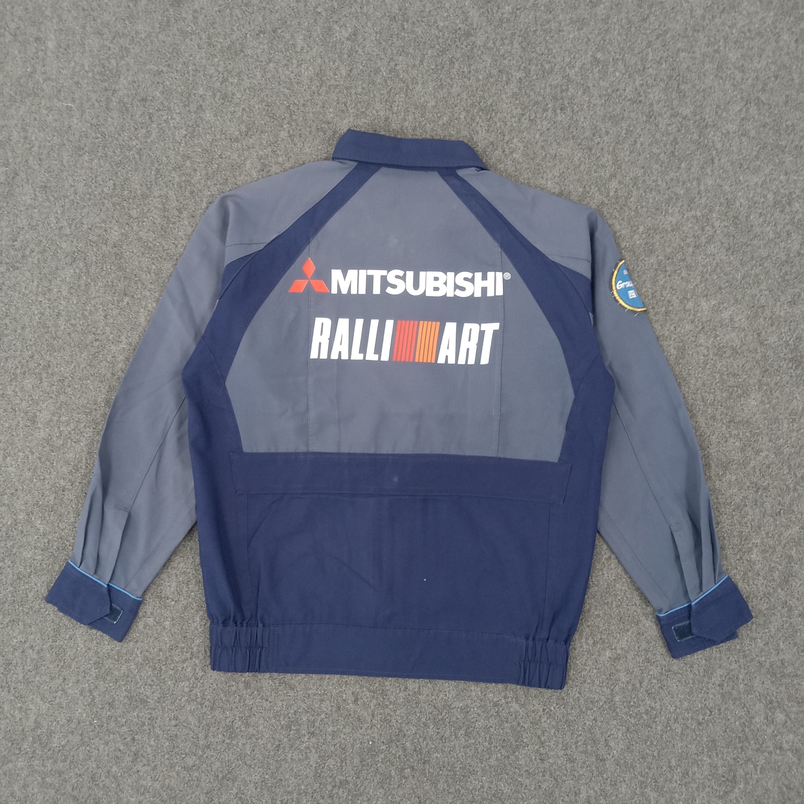 Japanese Brand × Vintage Mitsubishi Ralli Art Japanese Racing Brand Uniform Jacket Size US M / EU 48-50 / 2 - 1 Thumbnail