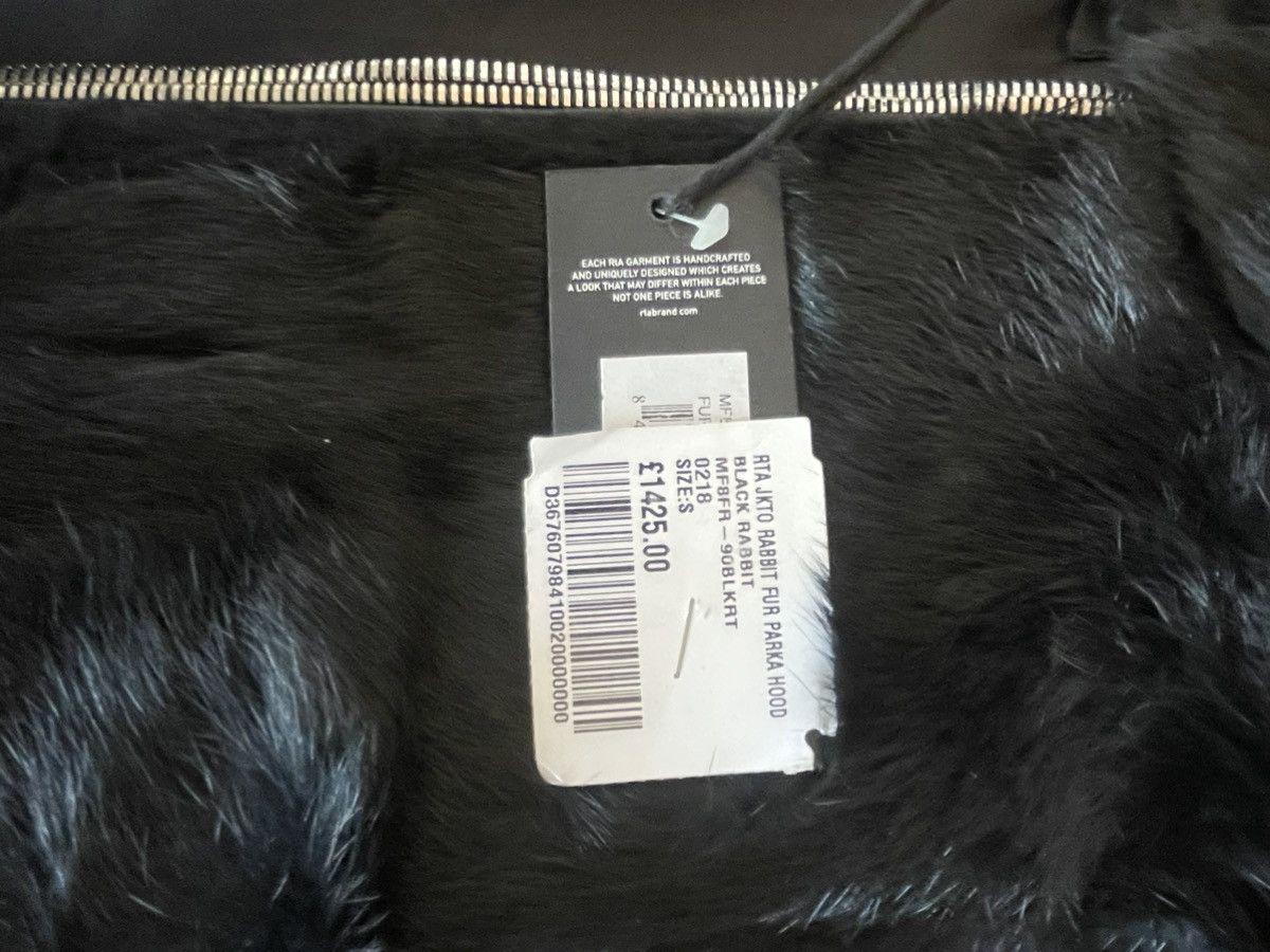 Rta Rabbit Fur Parka Hood Size S / US 4 / IT 40 - 4 Thumbnail