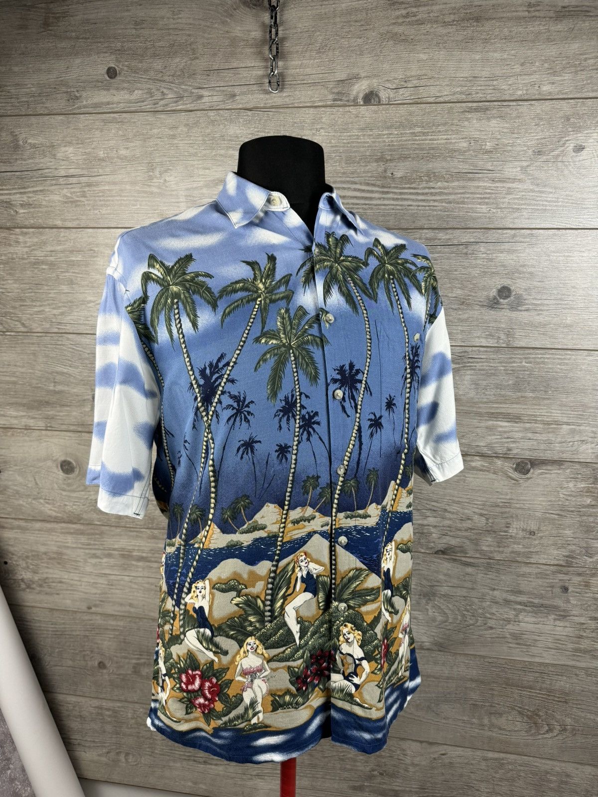 Pierre Cardin PIERRE CARDIN SHORT SLEEVE SHIRT IN HAWAIIAN STYLE SIZE M Size US M / EU 48-50 / 2 - 2 Thumbnail