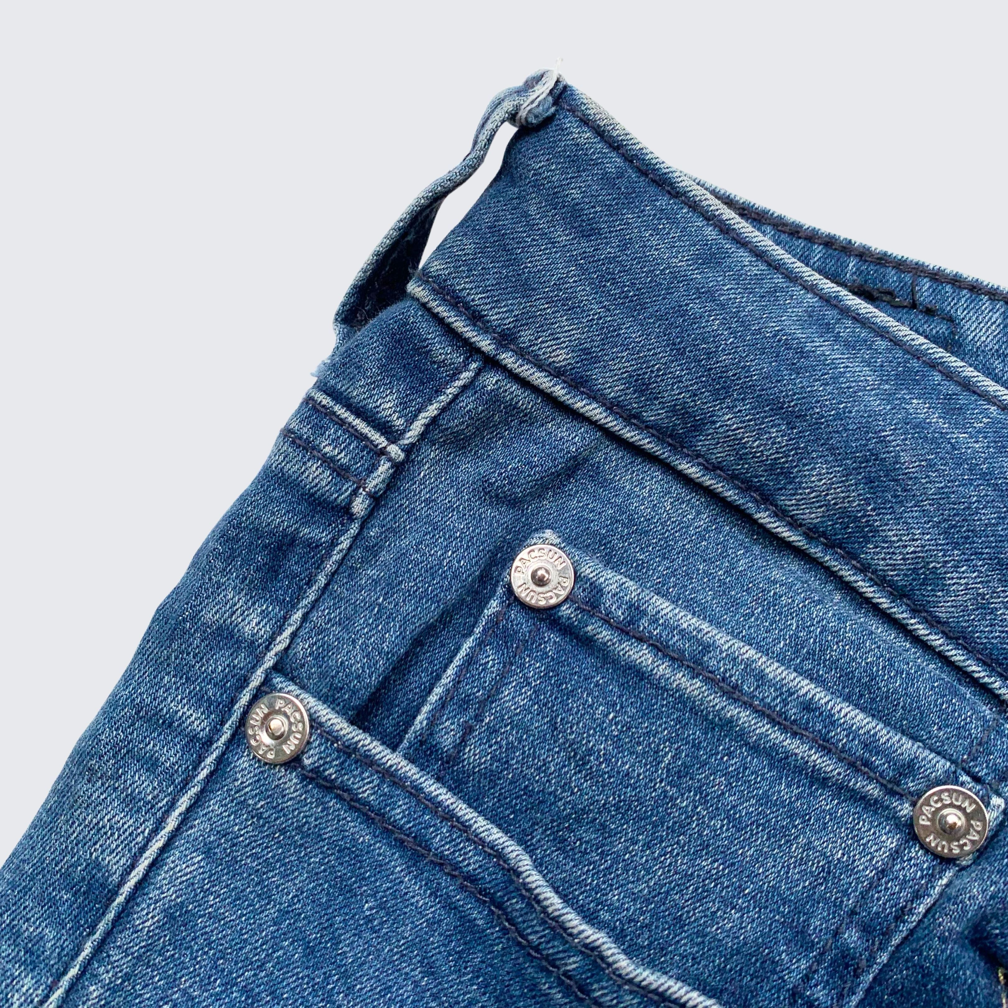 Pacsun Pacsun Los Angeles Skinny Fit Active Stretch Denim Pants Size US 29 - 4 Thumbnail