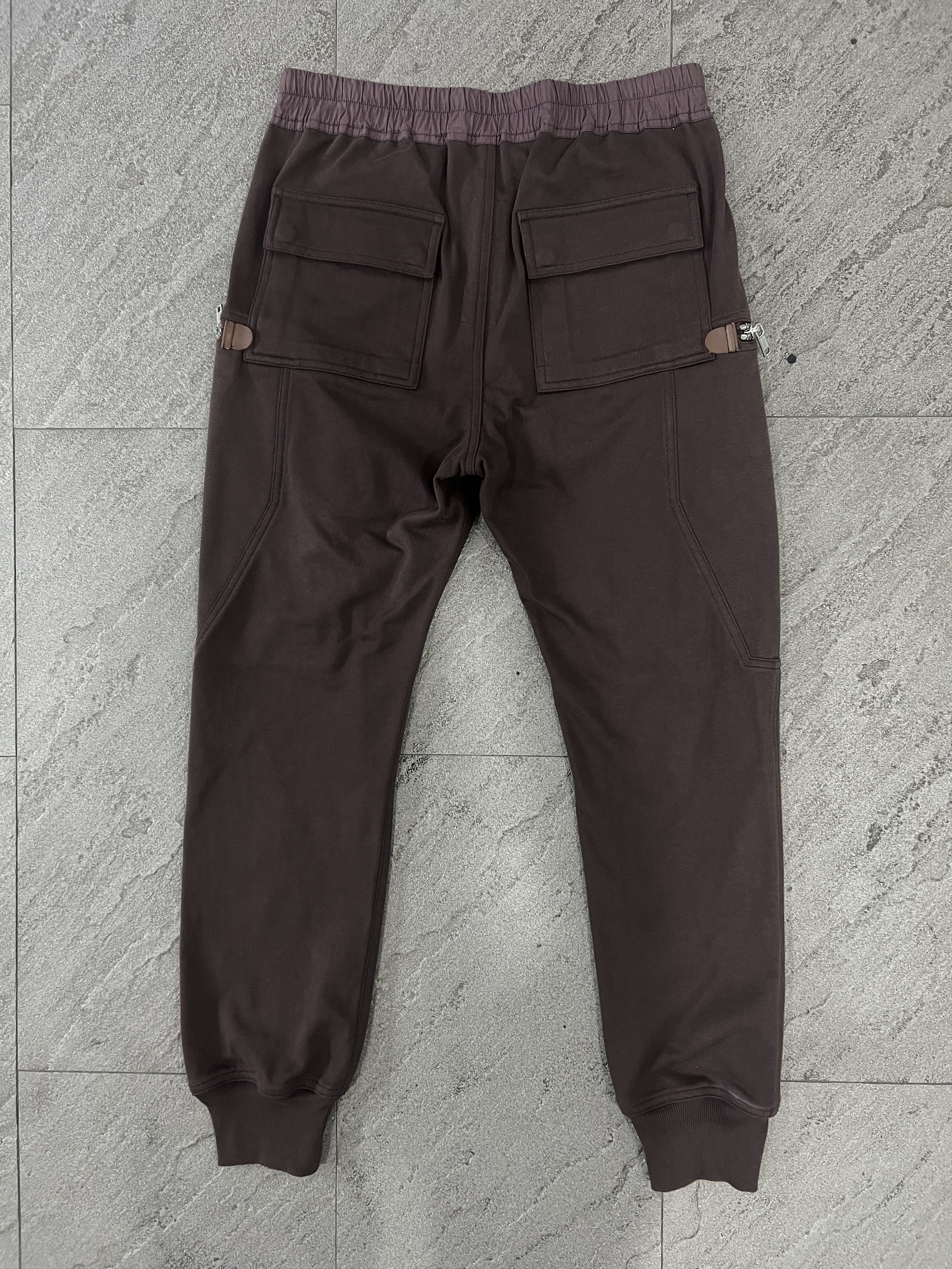 Rick Owens Rick Owens Mainline Bauhaus Cargo Joggers Blood Size US 40 / EU 56 - 2 Thumbnail