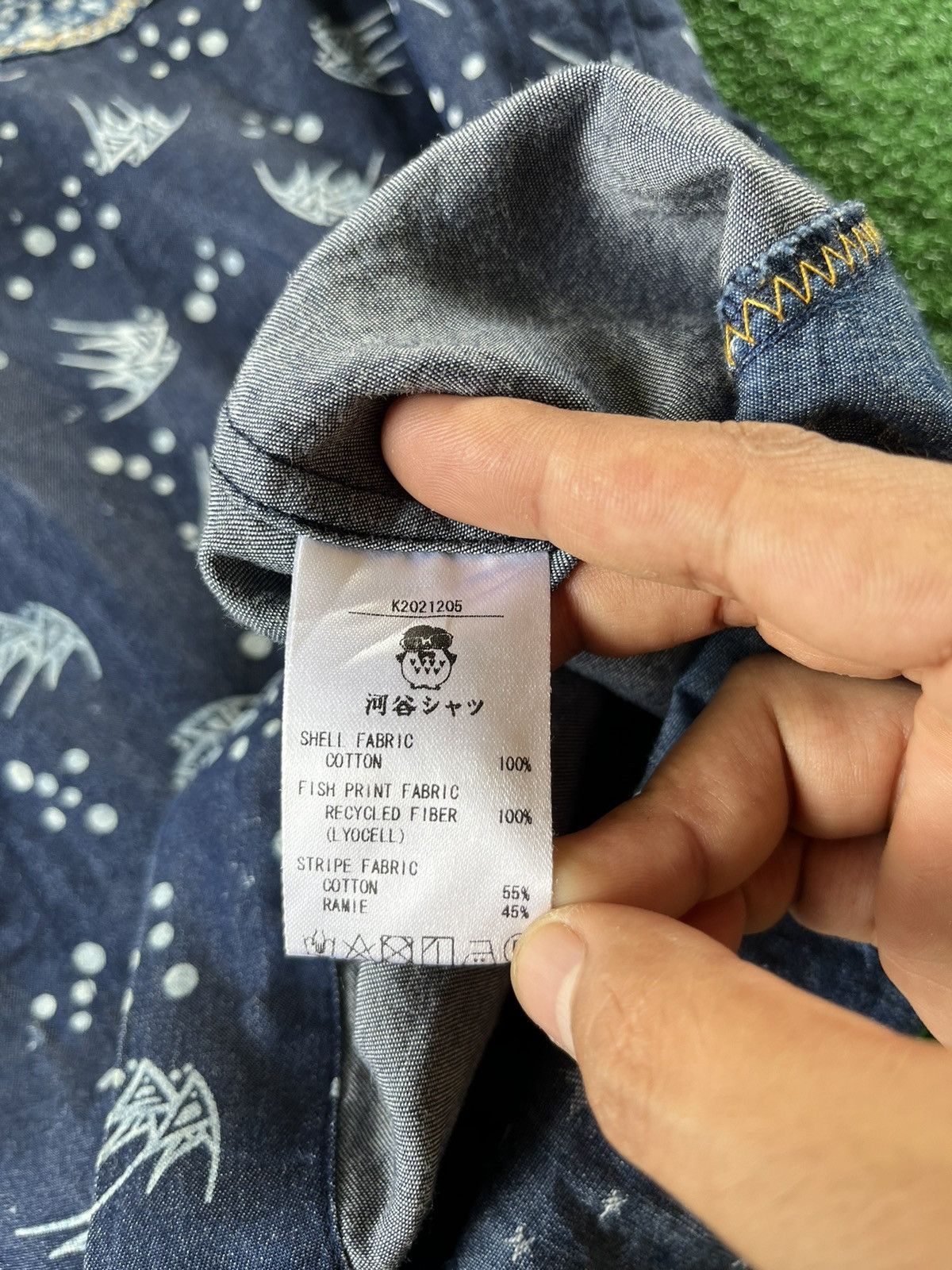Japanese Brand × Vintage RARE Kawatani Kapital Patchwork Inspired Button Up Shirts Size US XXL / EU 58 / 5 - 14 Thumbnail