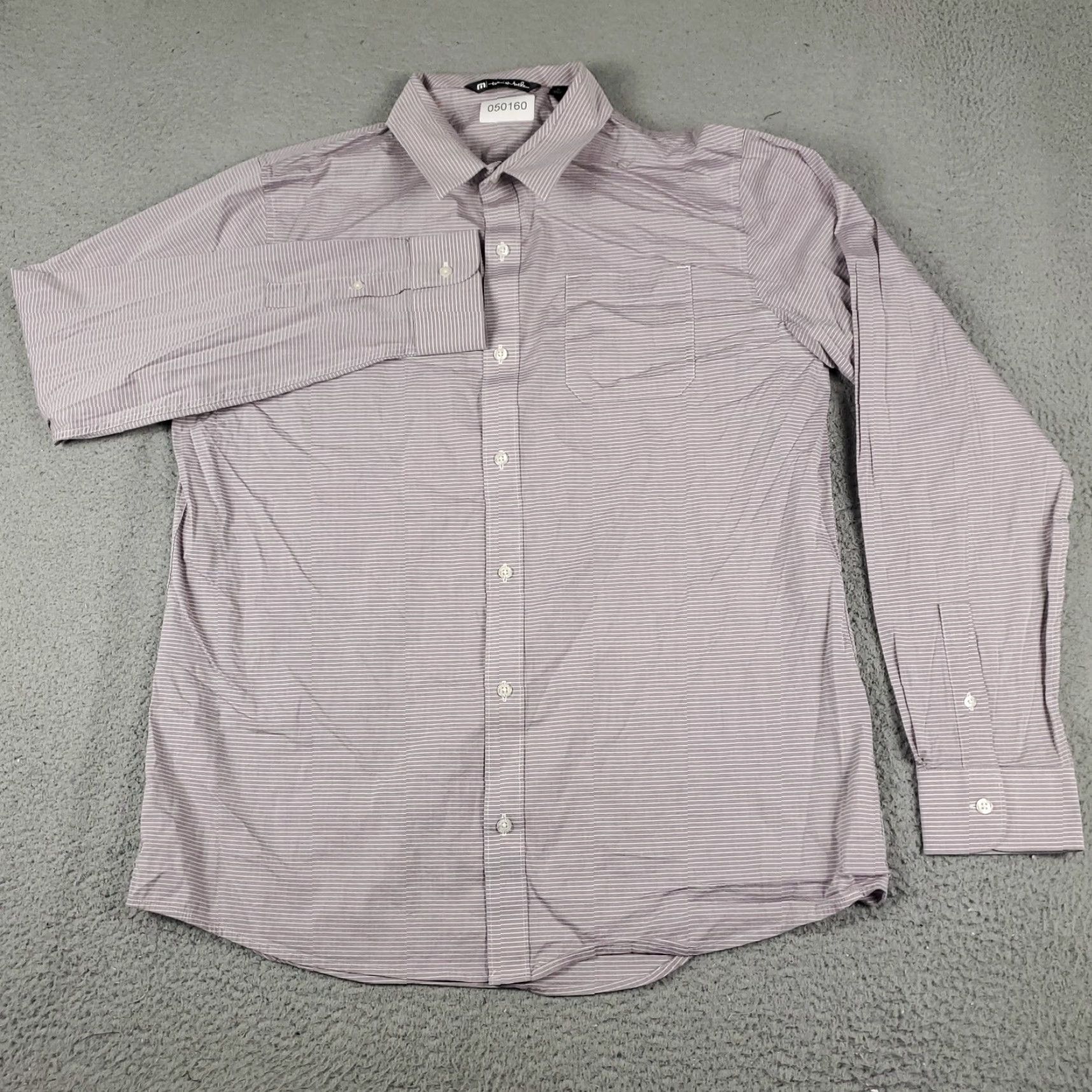 TravisMathew Travis Mathew Red Striped Button-Up Shirt XL Long Sleeve Mens Casual Size US XL / EU 56 / 4 - 2 Thumbnail