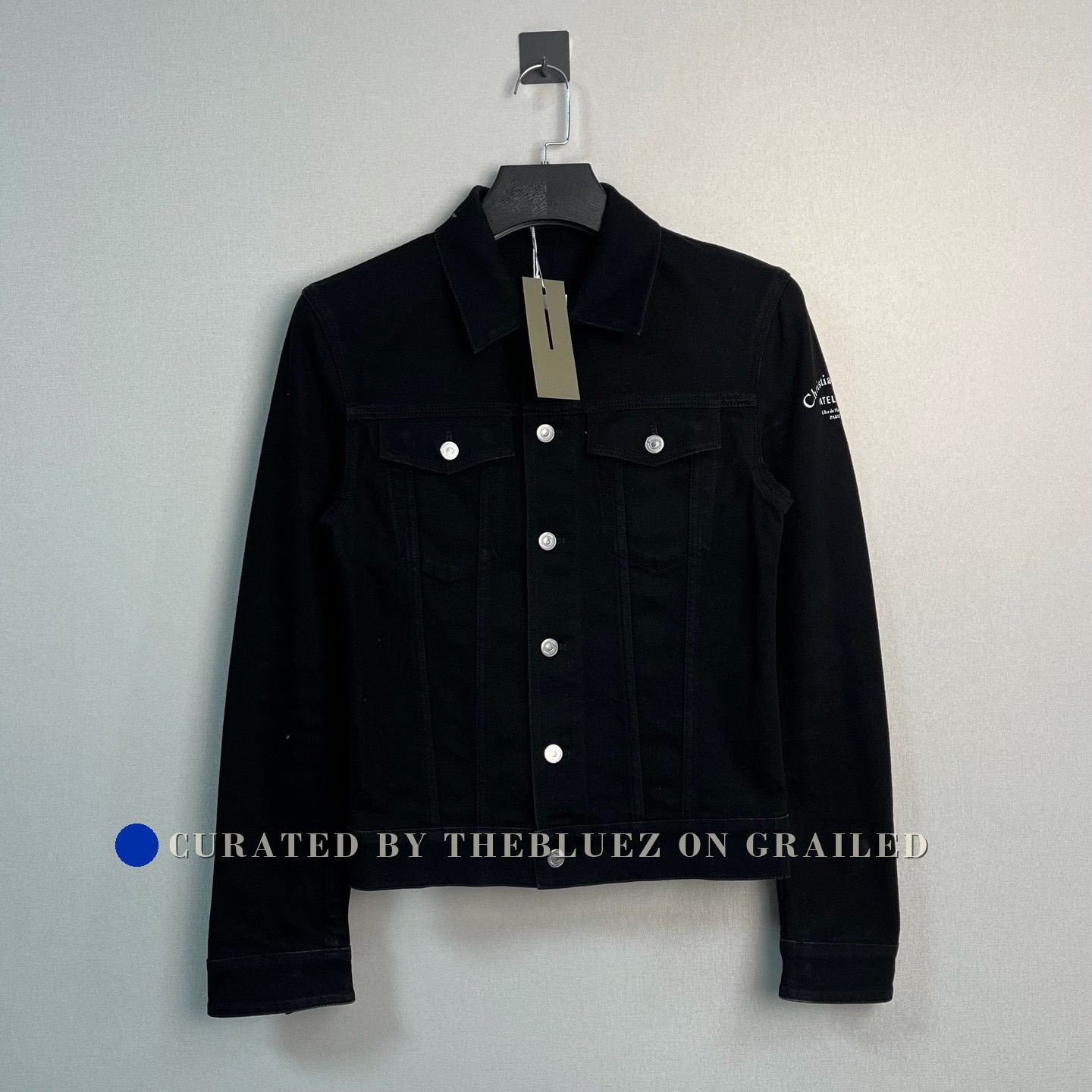 Dior × Hedi Slimane Dior Homme SS04 Strip Destroyed Waxed Denim