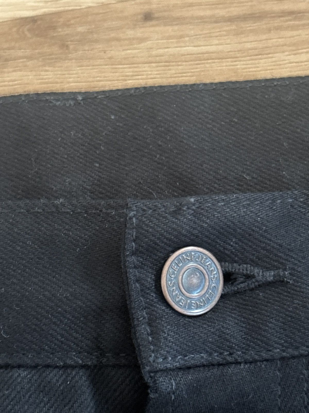Celine Celine by Hedi slimane black denim jeans Size US 30 / EU 46 - 5 Thumbnail