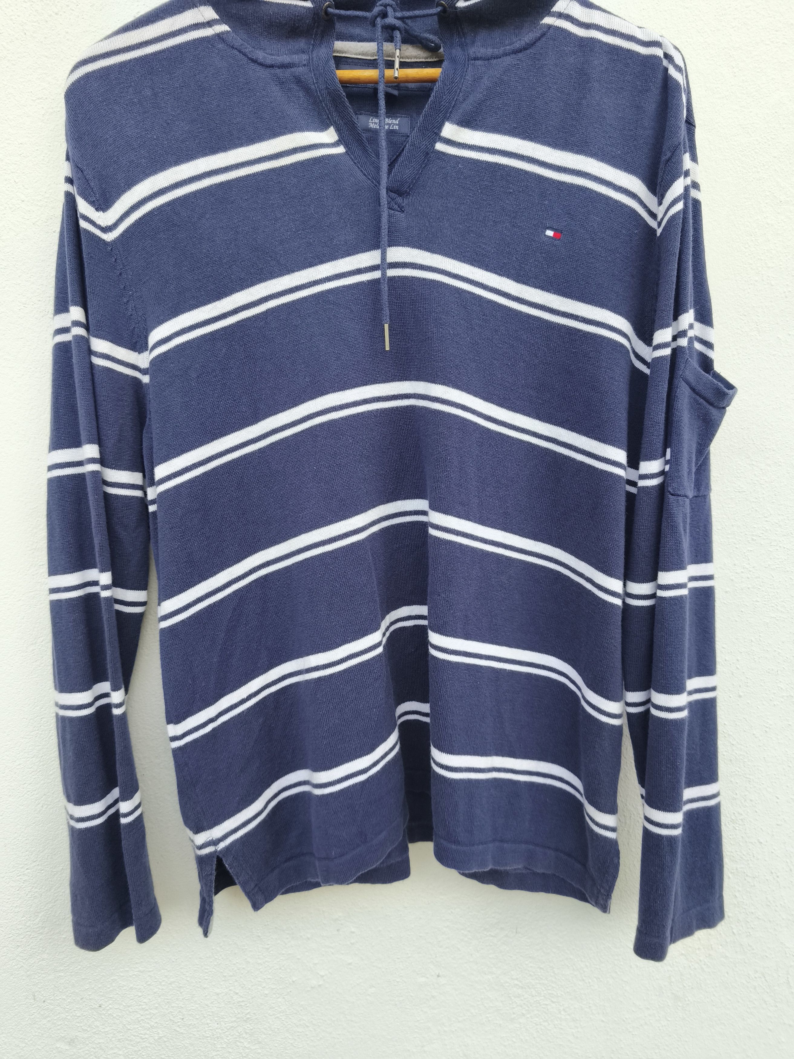 Tommy Hilfiger Tommy Hilfiger after hood stripes Linen clothes Size US L / EU 52-54 / 3 - 6 Thumbnail