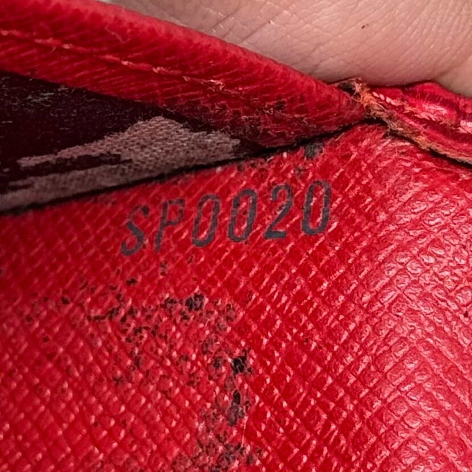Louis Vuitton Louis Vuitton Red Pocket Organizer Size ONE SIZE - 7 Thumbnail