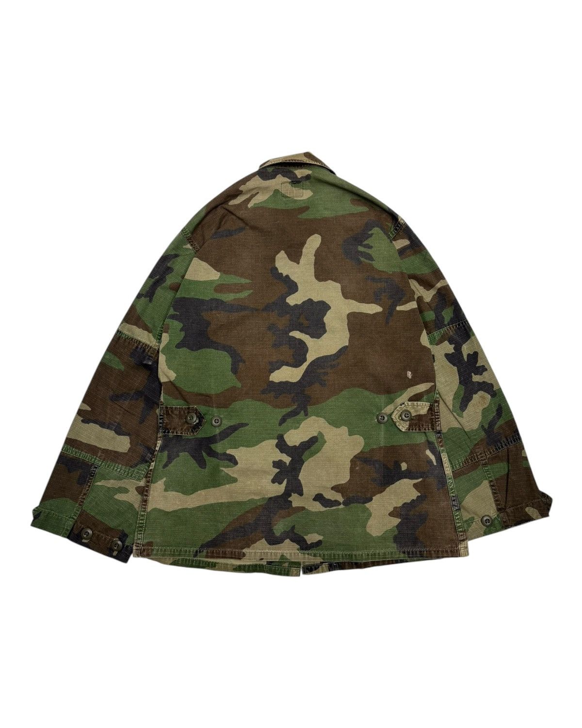 If Six Was Nine 🔥VINTAGE US ARMY WOODLAND CAMOUFLAGE PATTERN MILITARY JACKET Size US S / EU 44-46 / 1 - 4 Thumbnail
