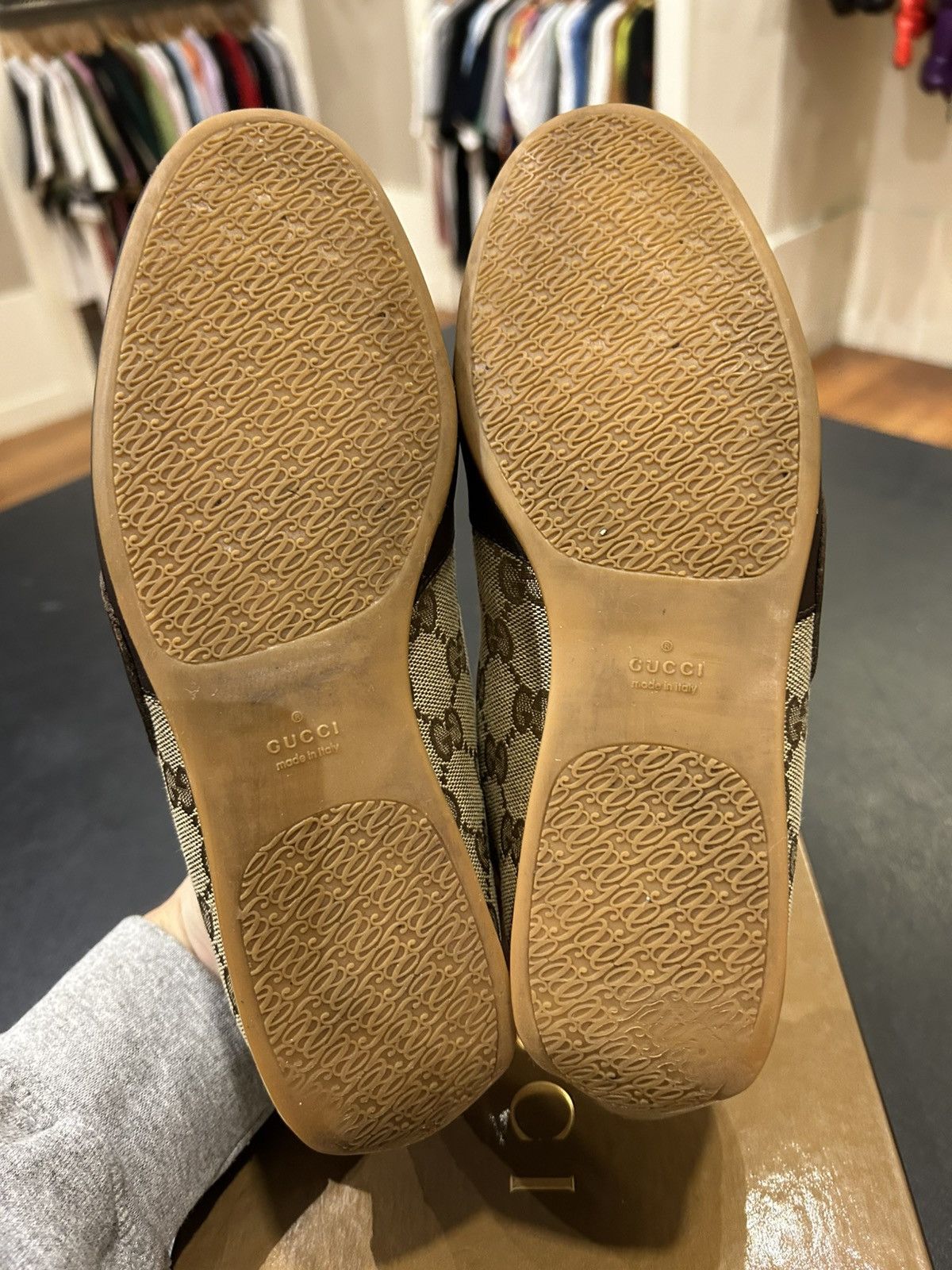 Gucci Gucci GG Monogram Sneakers Size US 4.5 / IT 34.5 - 5 Thumbnail