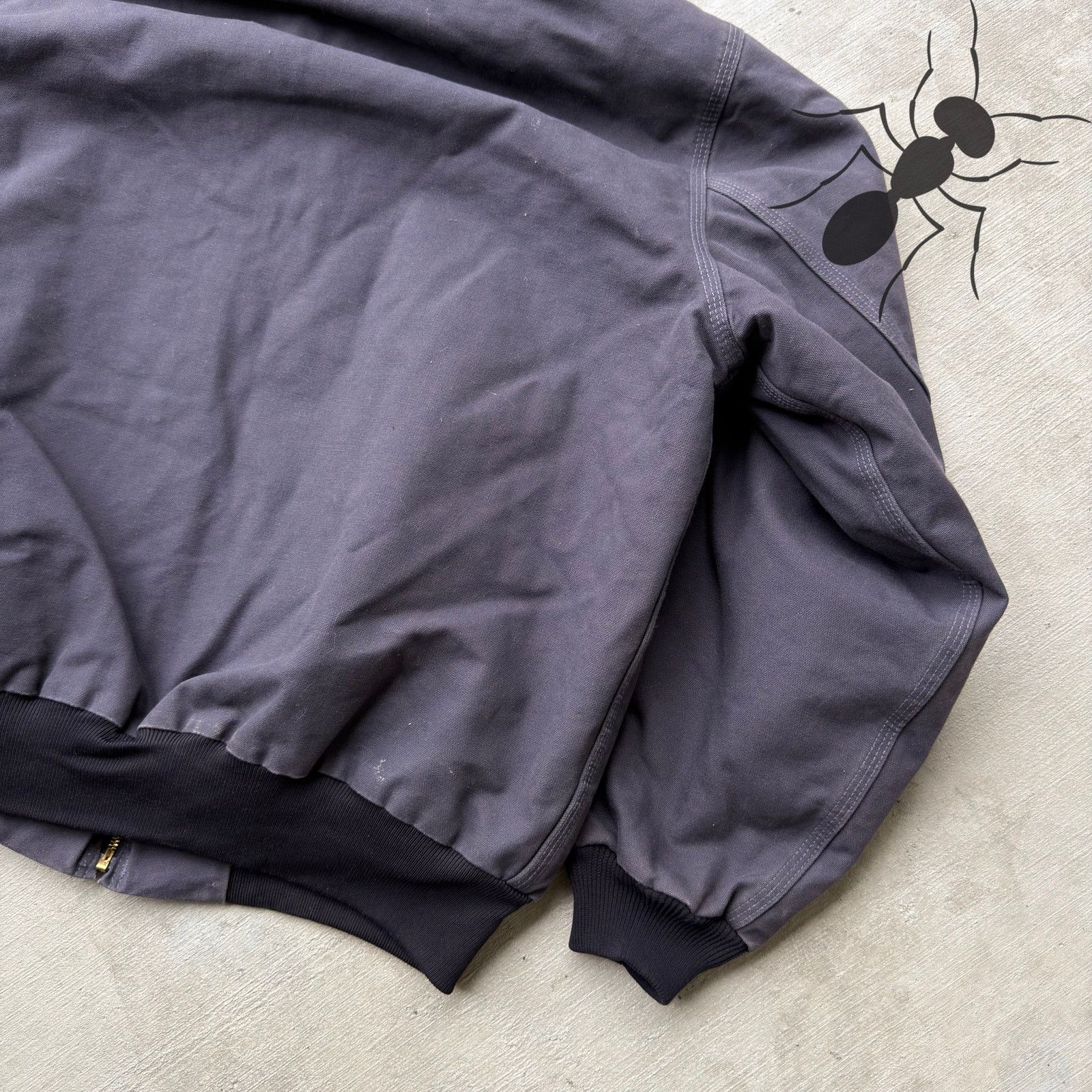 Carhartt × Vintage Carhartt J247 PTB blue hooded work wear jacket Size US XL / EU 56 / 4 - 8 Thumbnail