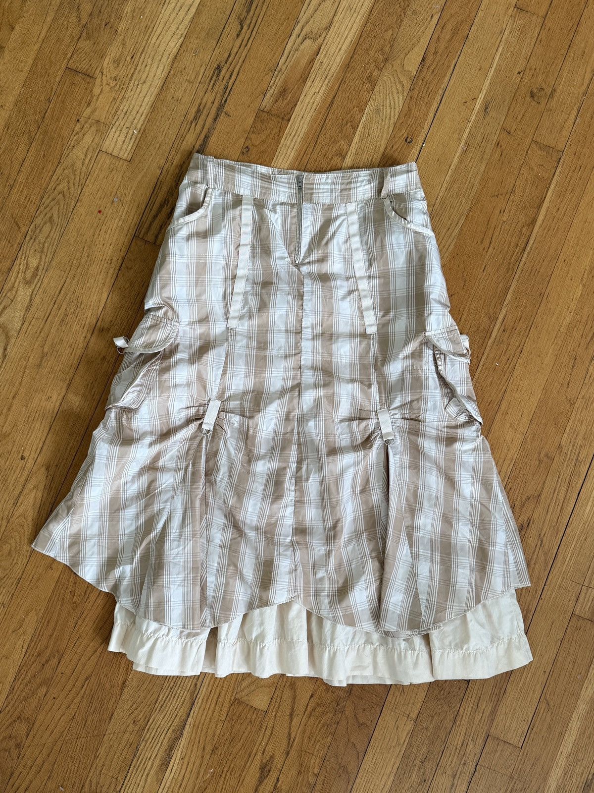 Japanese Brand Vintage Bondage Maxi Skirt Size 28" / US 6 / IT 42 - 1 Thumbnail