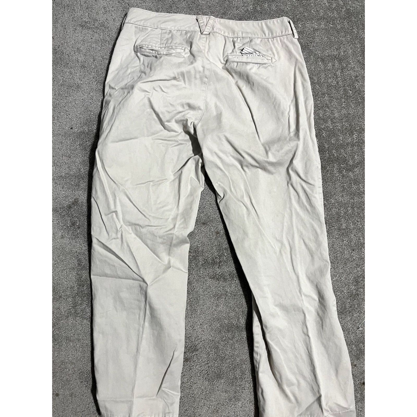 Dockers VINTAGE Dockers Pants Solid 8 Medium Ivory Women Chino Bootcut Adult Womens Size 30" / US 8 / IT 44 - 4 Thumbnail