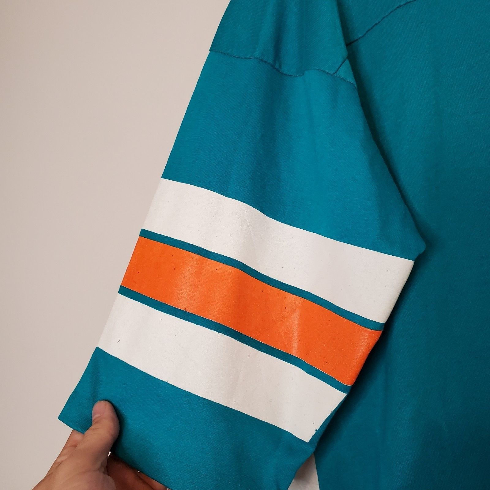 Vintage Vintage 80s Miami Dolphins AFC NFL jersey green size L Size US L / EU 52-54 / 3 - 6 Thumbnail