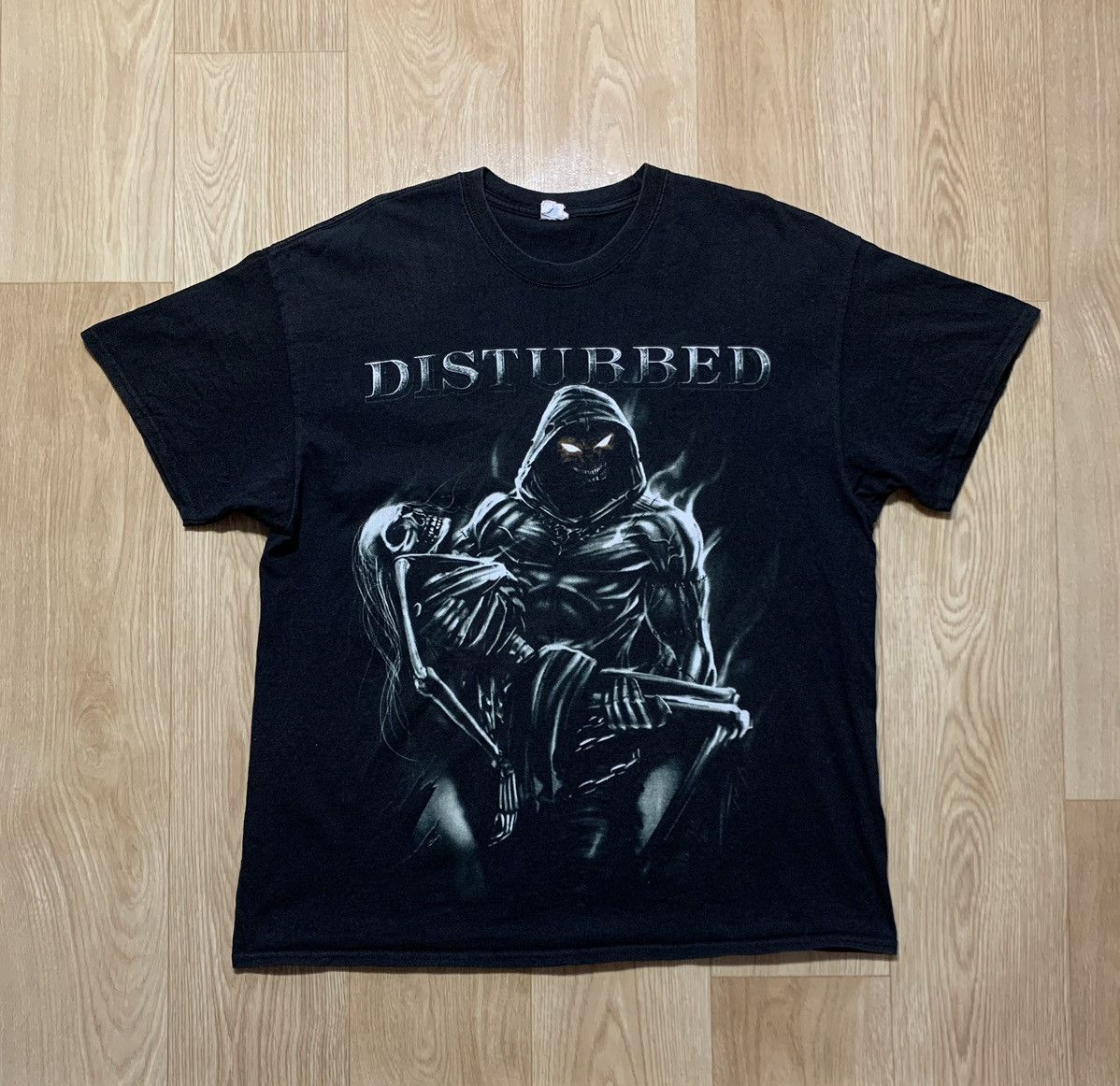 Band Tees Vintage 2012 DISTURBED Metal Band T-Shirt Size US XL / EU 56 / 4 - 1 Thumbnail