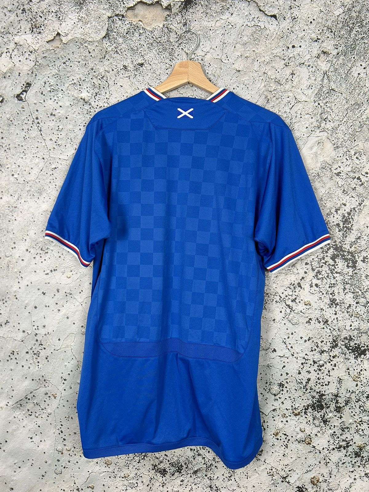 Umbro Vintage Glasgow Rangers Soccer Jersey Umbro Football 90s Size US L / EU 52-54 / 3 - 4 Thumbnail