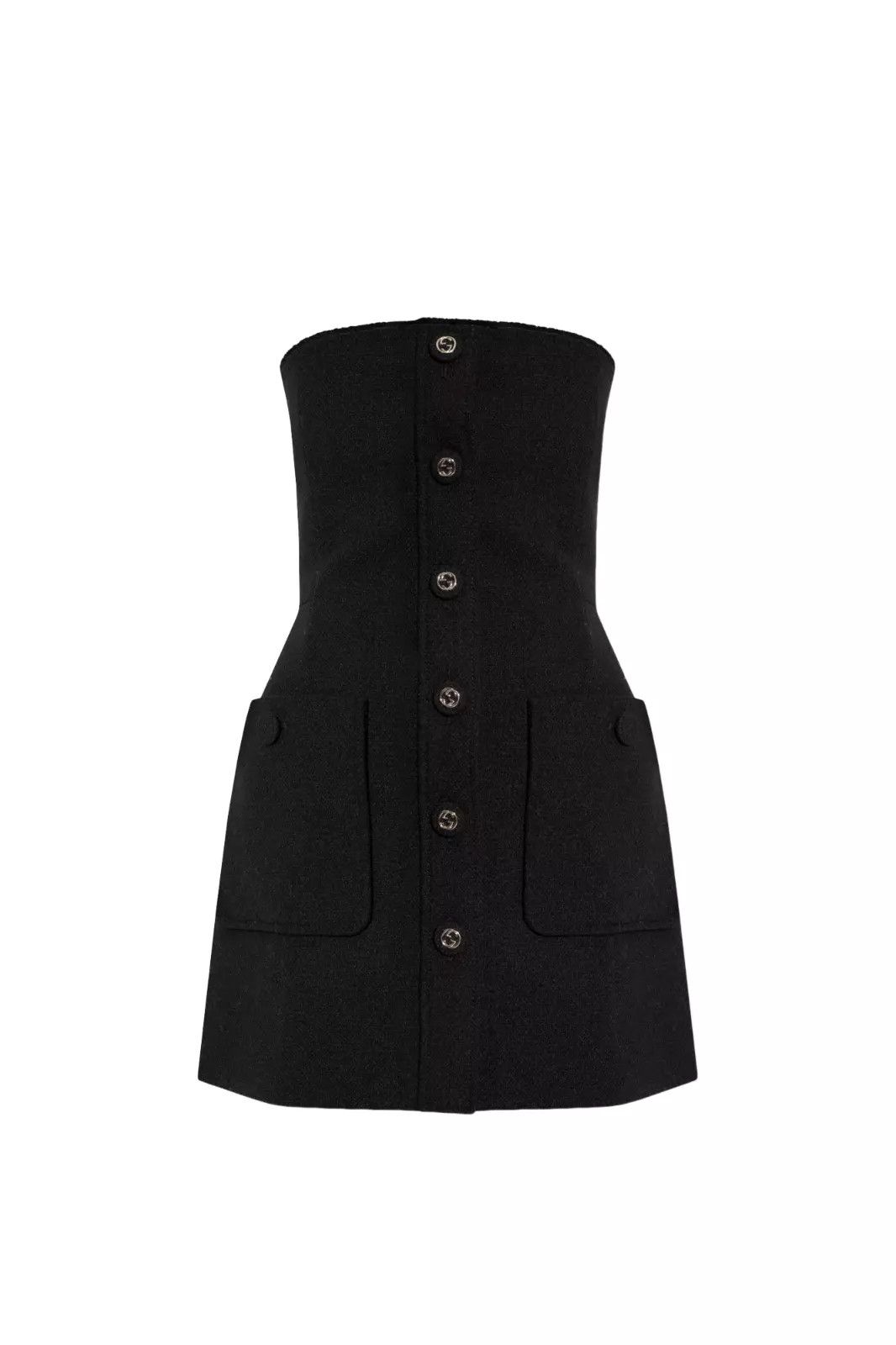 gucci tweed mini dress Tweed Dress Gucci Mini Dress Gucci Embellished Tweed Dress Lyst
