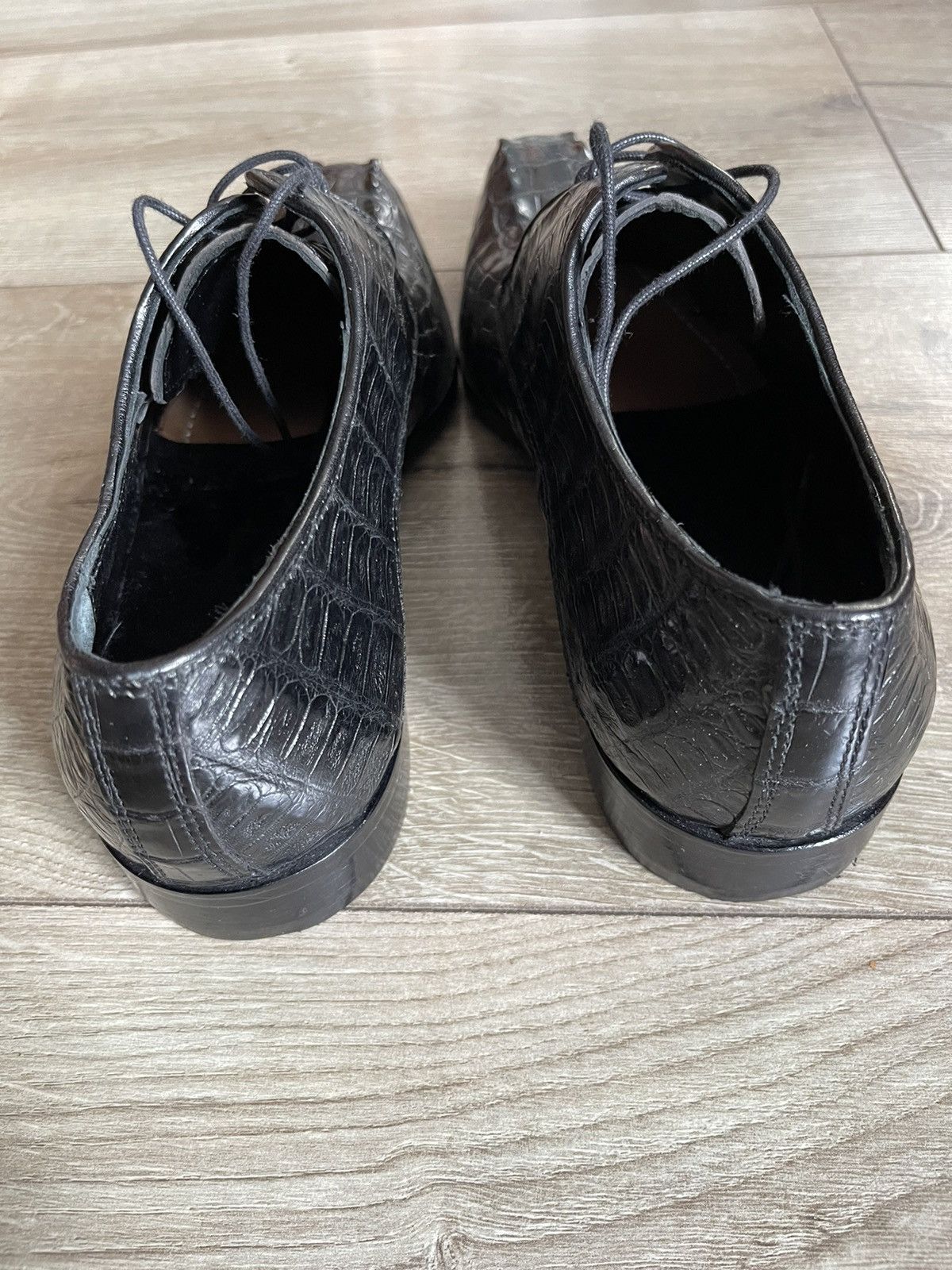 Other Laudino Caccin croco formal shoes Size US 9 / EU 42 - 4 Thumbnail