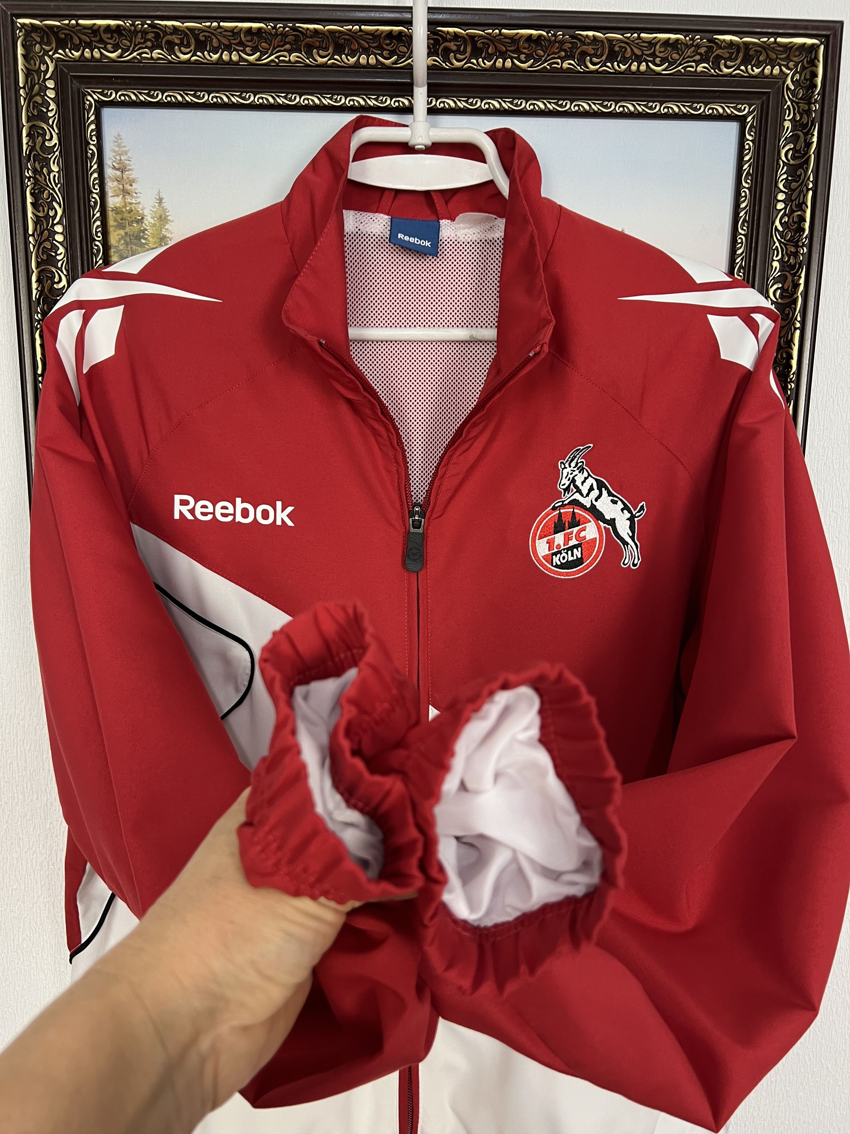 Reebok Vintage FC Koln Football Jacket Soccer Track Top Zip Rare Size US M / EU 48-50 / 2 - 5 Thumbnail