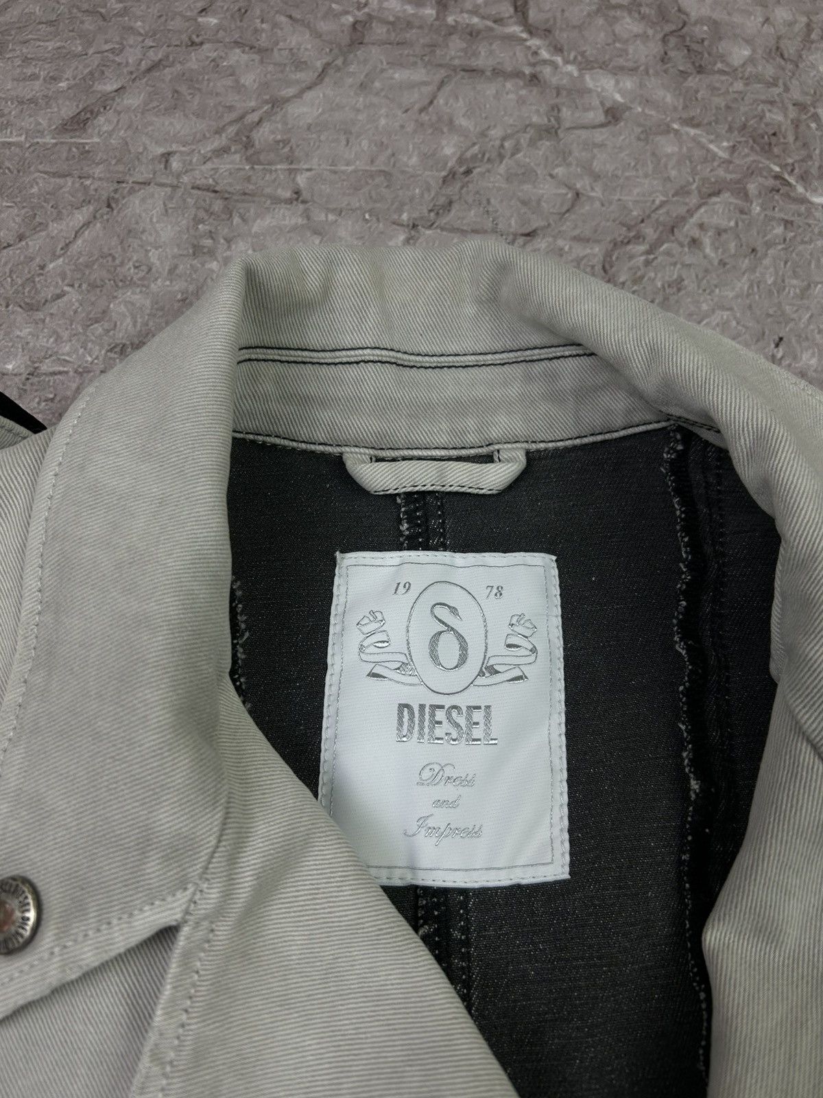 Diesel × Vintage Diesel Vintage Denim Jacket Size XS / US 0-2 / IT 36-38 - 3 Thumbnail