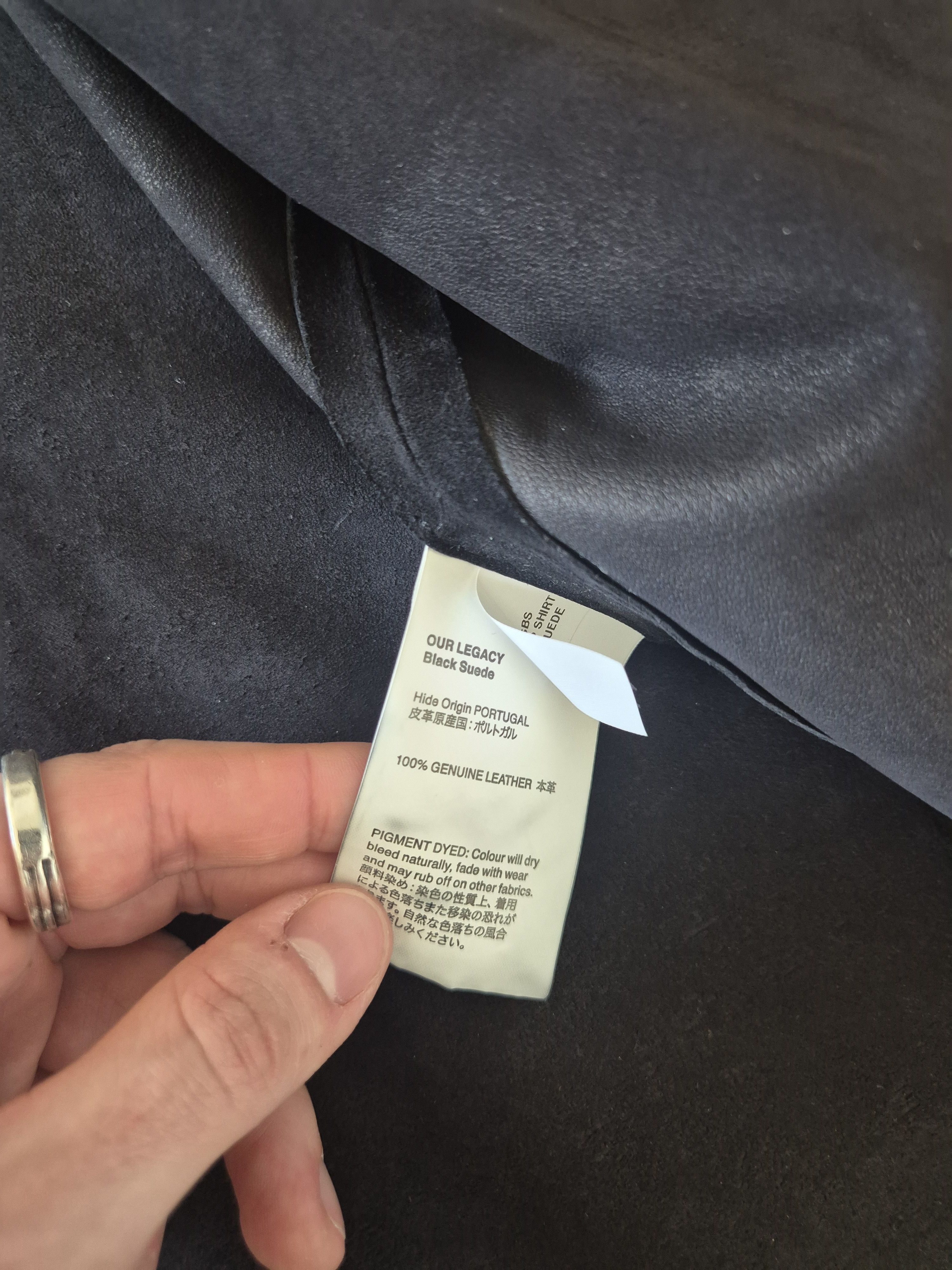 Our Legacy Suede Zip Shirt Size US M / EU 48-50 / 2 - 6 Thumbnail