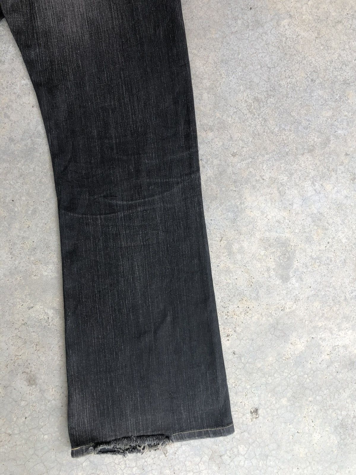 If Six Was Nine Japanese Edwin Flared Jeans Distressed Jeans Size US 32 / EU 48 - 12 Thumbnail