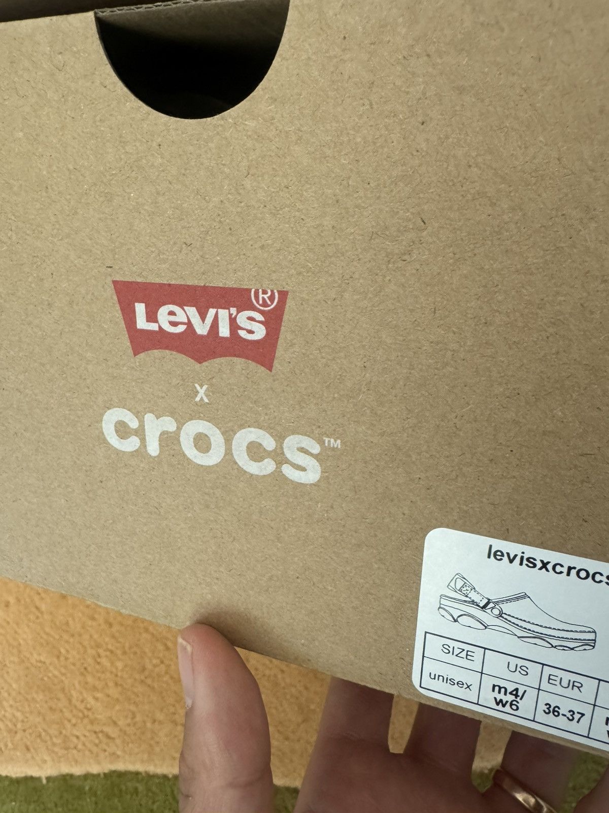 Crocs Crocs X Levis collab (unisex) Size US 6 / IT 36 - 2 Thumbnail