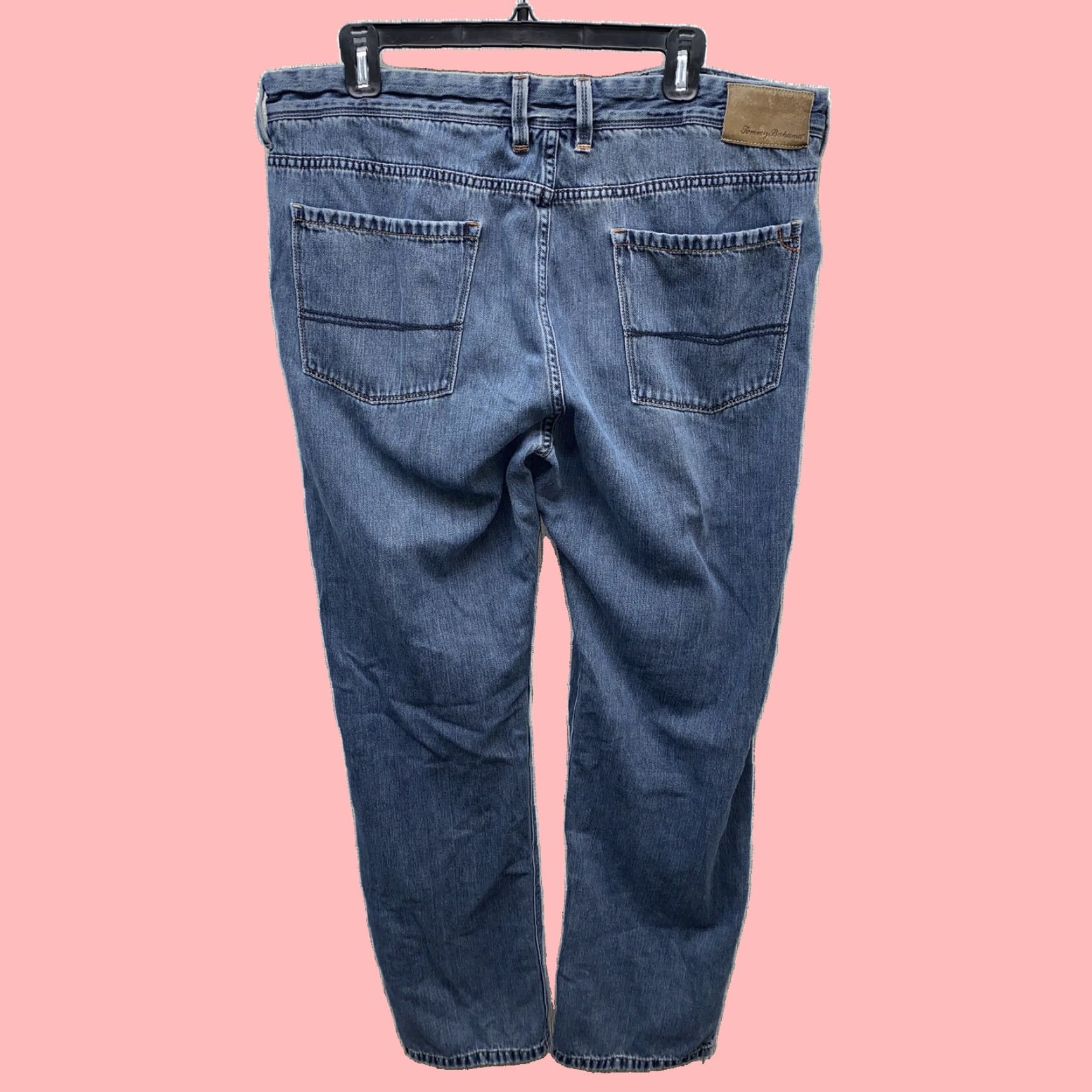 Tommy Bahama Dark Blue Denim Jeans for Men by Tommy Bahama with Zip Fly Closure in Size 38 X 32 Size US 38 / EU 54 - 4 Thumbnail