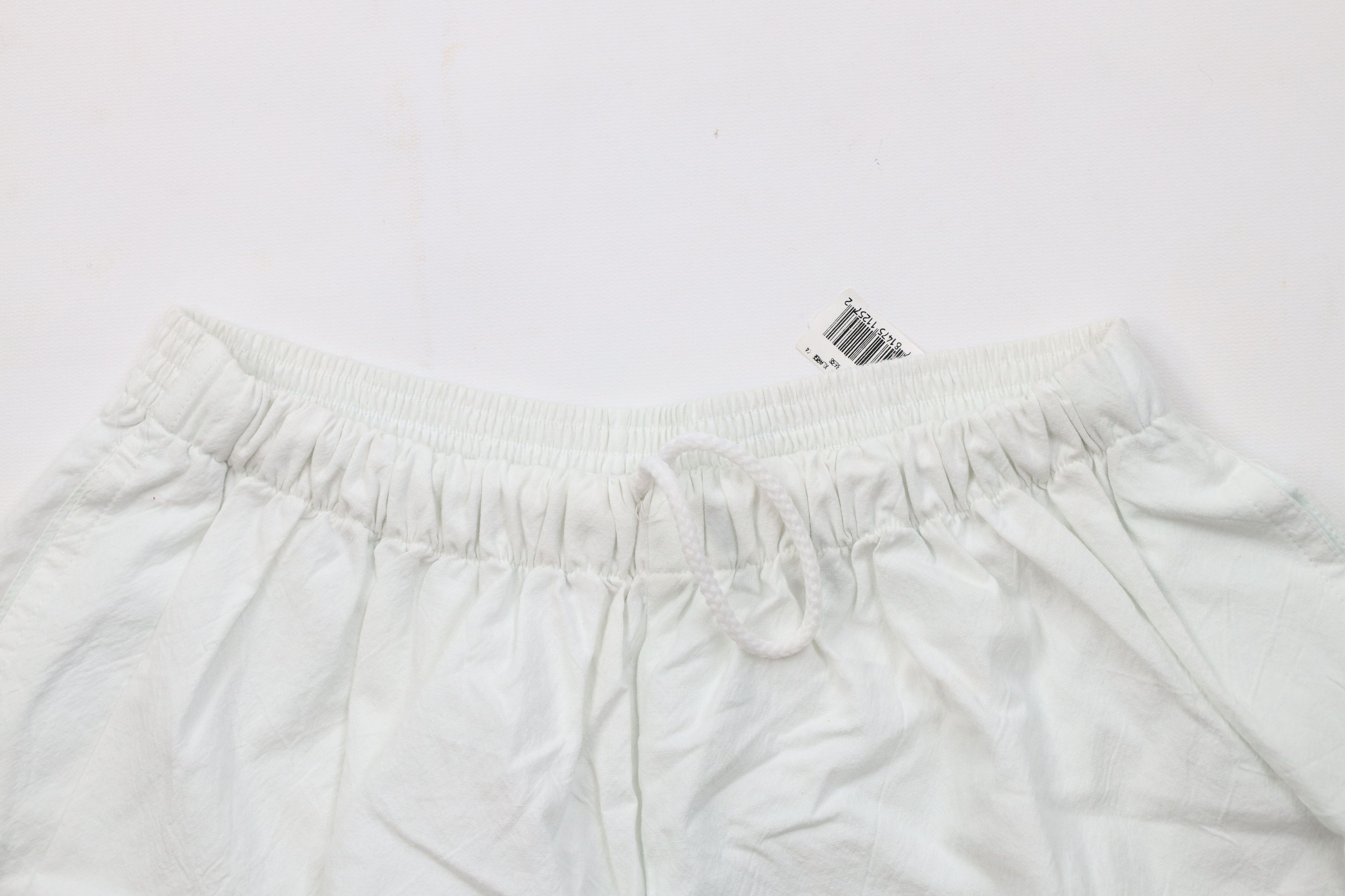 Vintage Deadstock Vintage 90s Streetwear Cancun Shark Shorts White Size 26" / US 2 / IT 38 - 2 Thumbnail