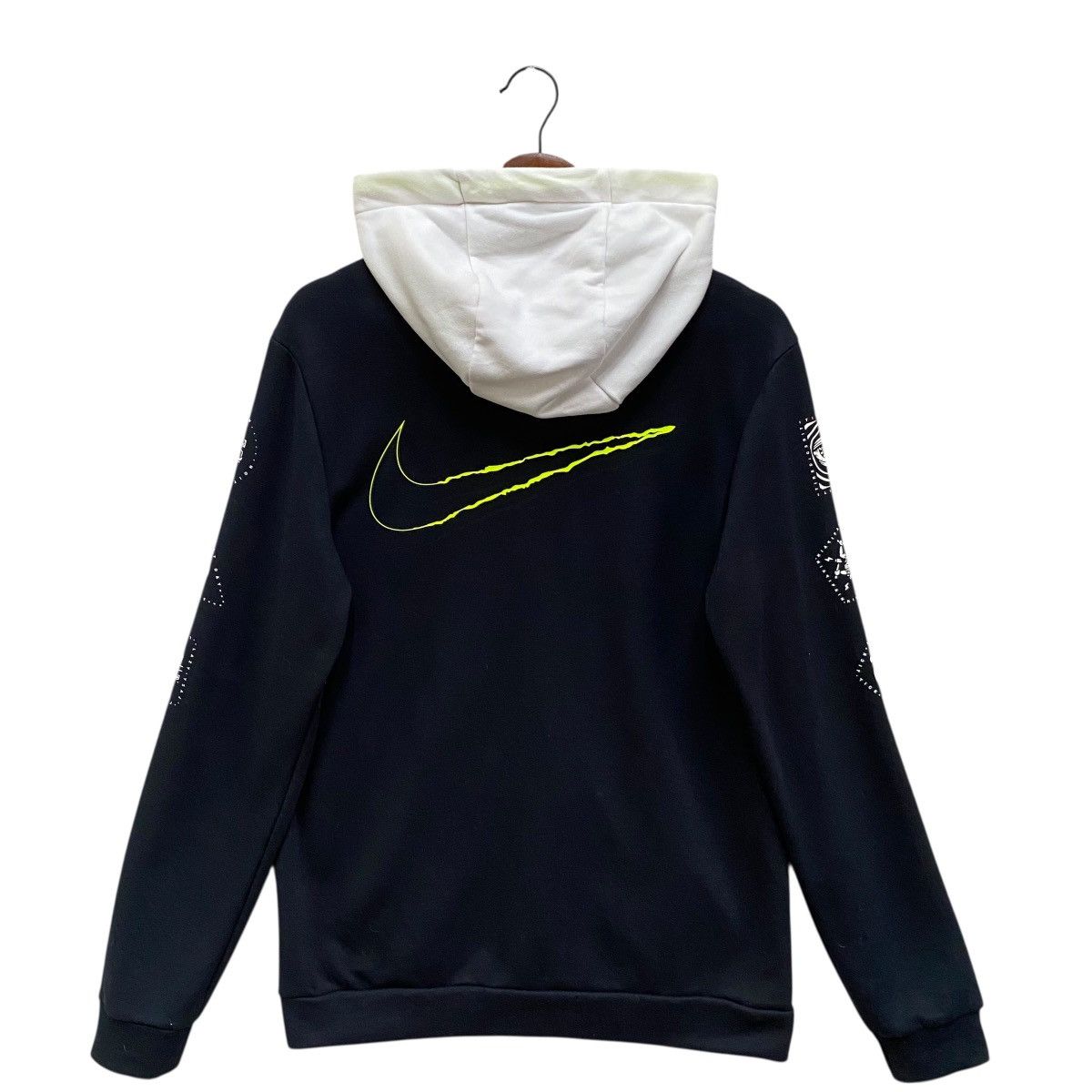 Nike Nike Dri-Fit Full Zip Hoodie Black Neon Graphic Small Size US S / EU 44-46 / 1 - 3 Thumbnail