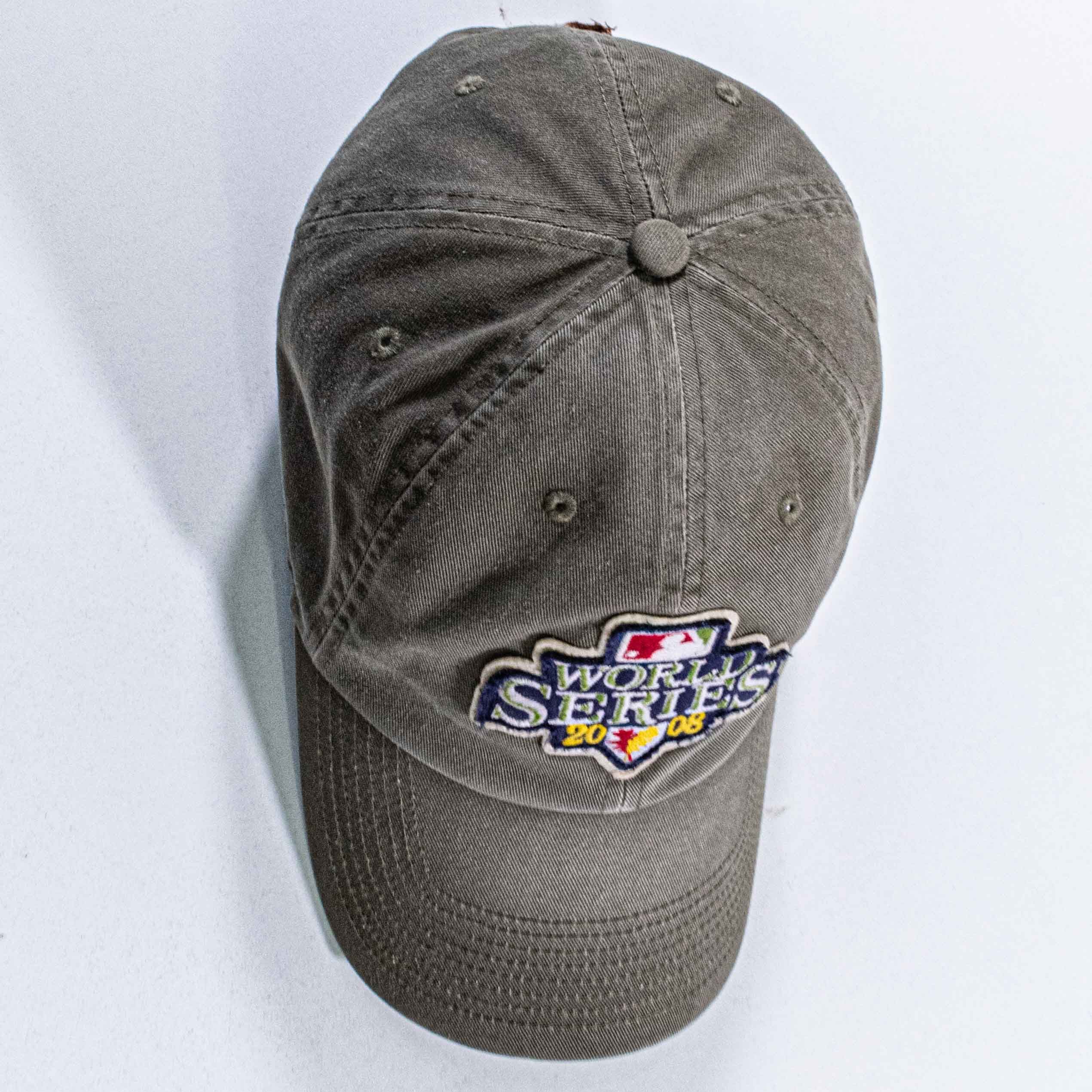Nike MLB World Series 2008 Nike Hat Faded Strapback Dad Cap Size ONE SIZE - 6 Thumbnail