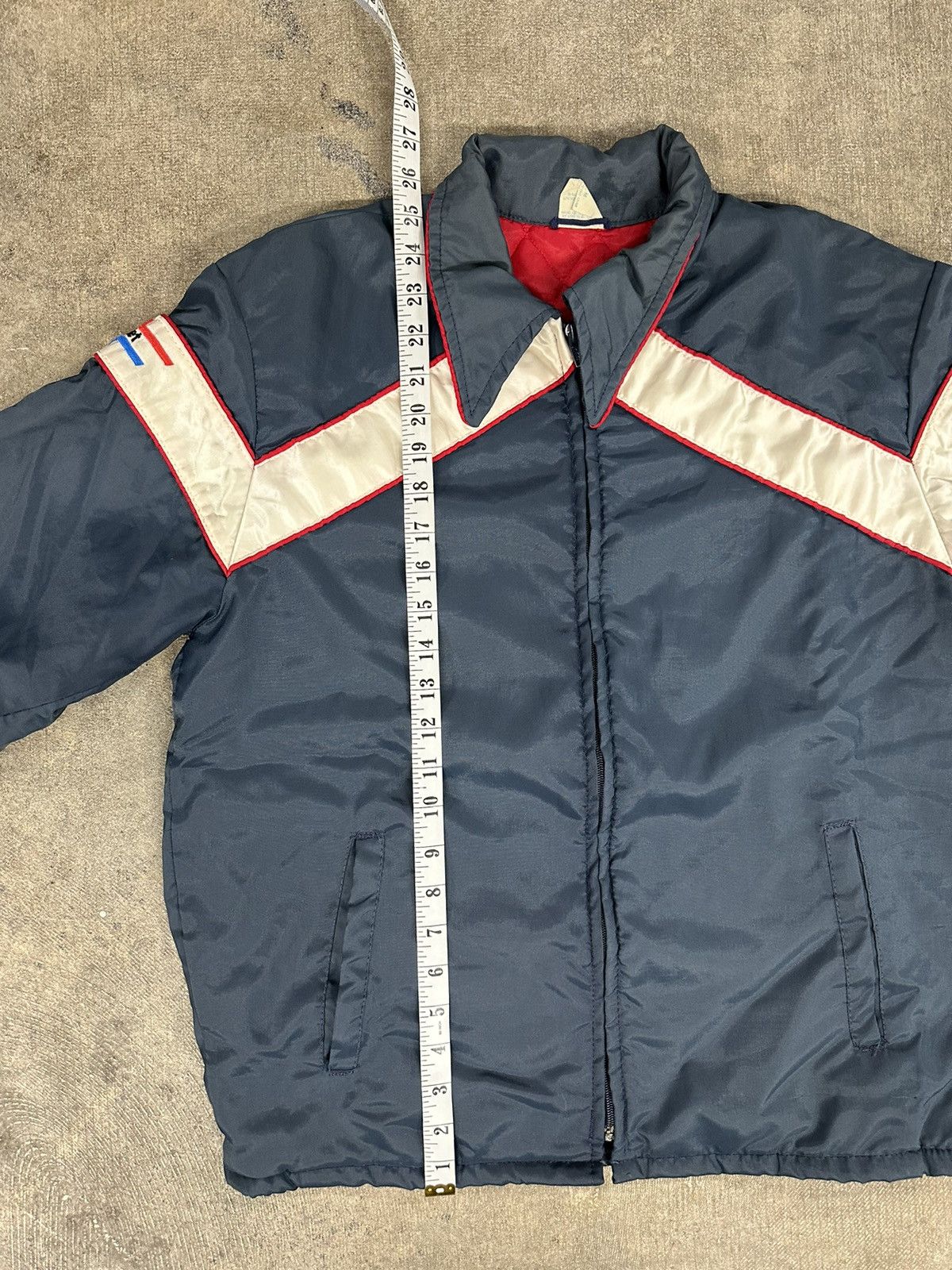 Vintage Vintage 80s Chevrolet Zip Up Quilted Bomber Jacket Size US M / EU 48-50 / 2 - 12 Thumbnail