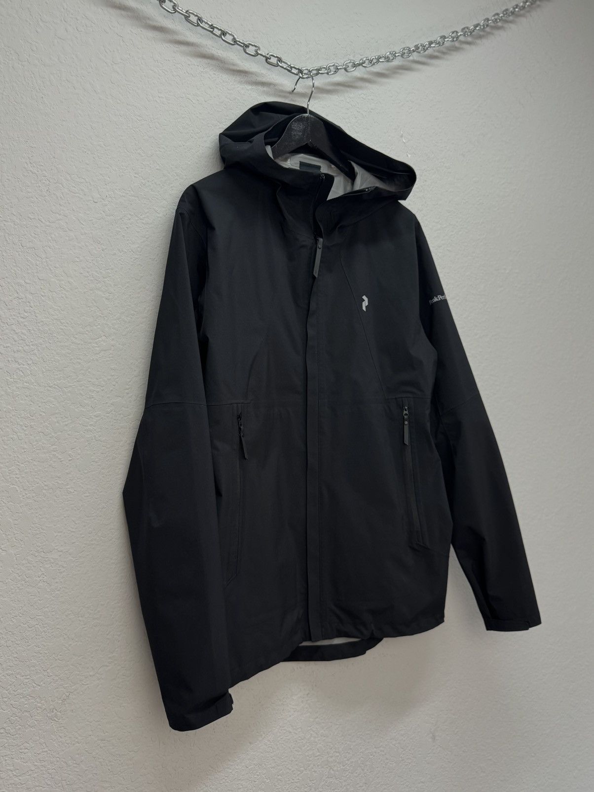 Goretex × Peak Performance Vintage Peak Performance Gore-Tex Black Jacket Arcteyx Style Size US L / EU 52-54 / 3 - 5 Thumbnail