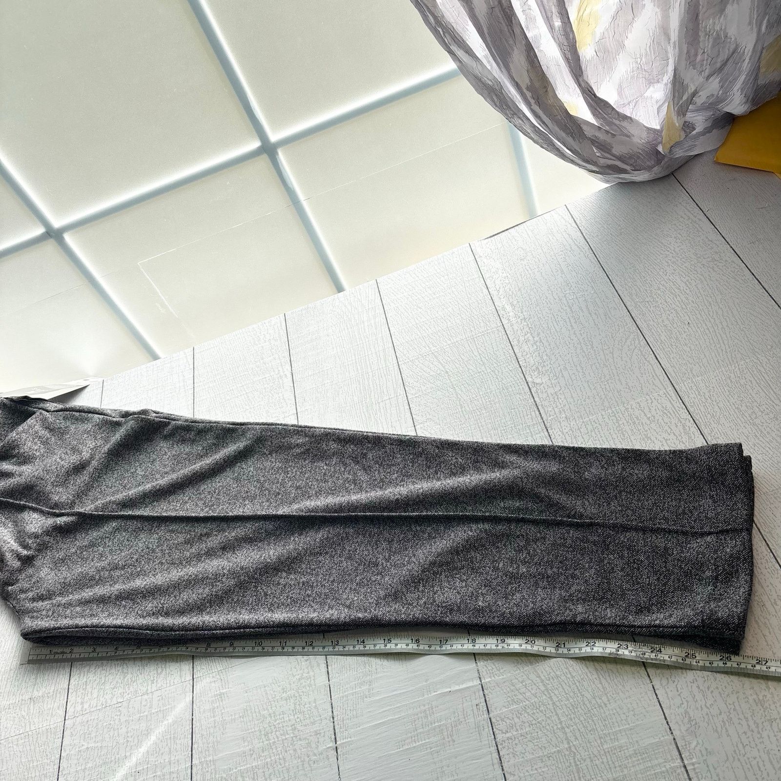 Other Lee Riders Gray Slim Fit Ankle Knit Trousers NWT Size 14M Size 36" / US 14 / IT 50 - 12 Thumbnail